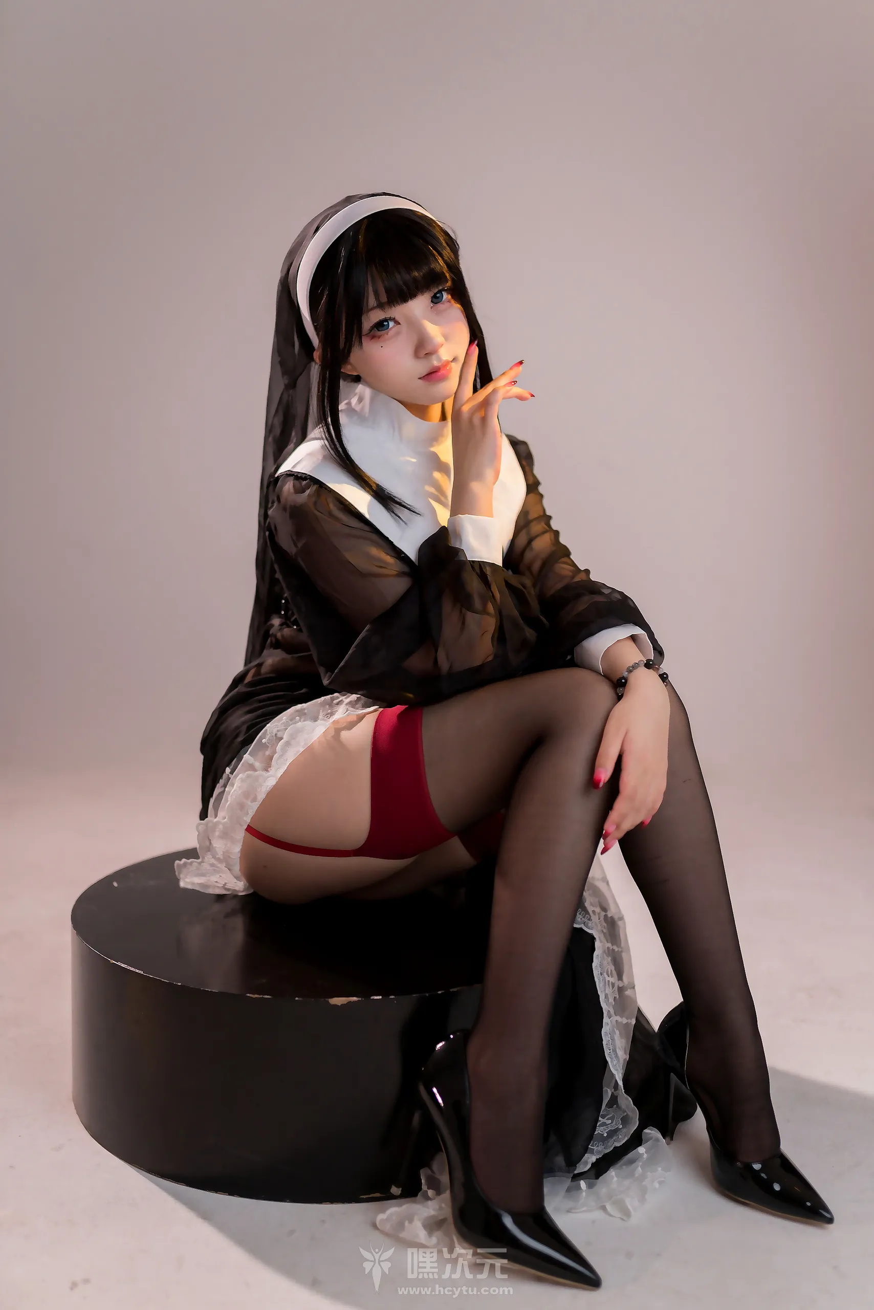 花铃 NO.029 修女的忏悔室 美女写真图片 - 嘿次元 图4