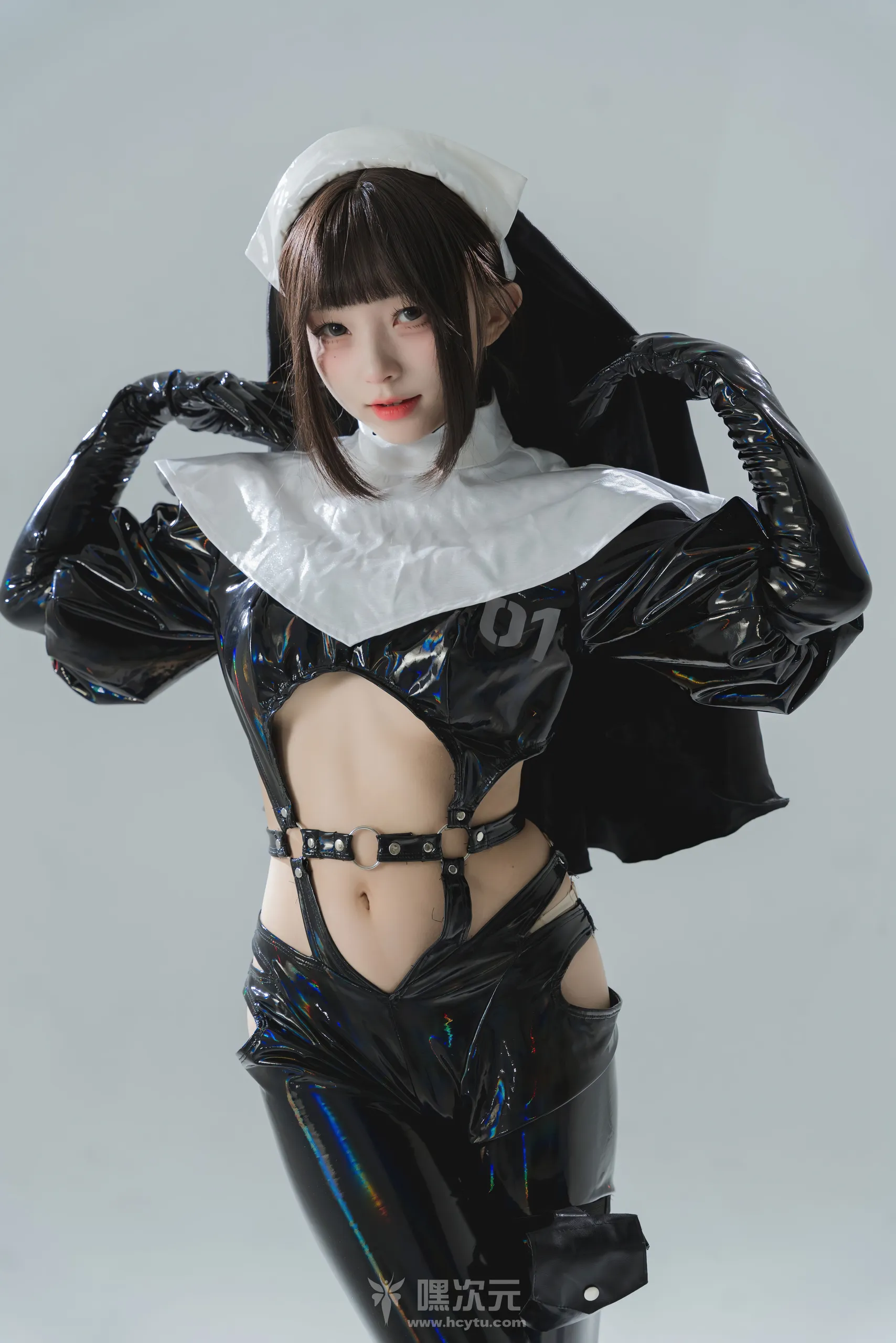 花铃 NO.030 漆皮修女 美女写真图片 - 嘿次元 图8