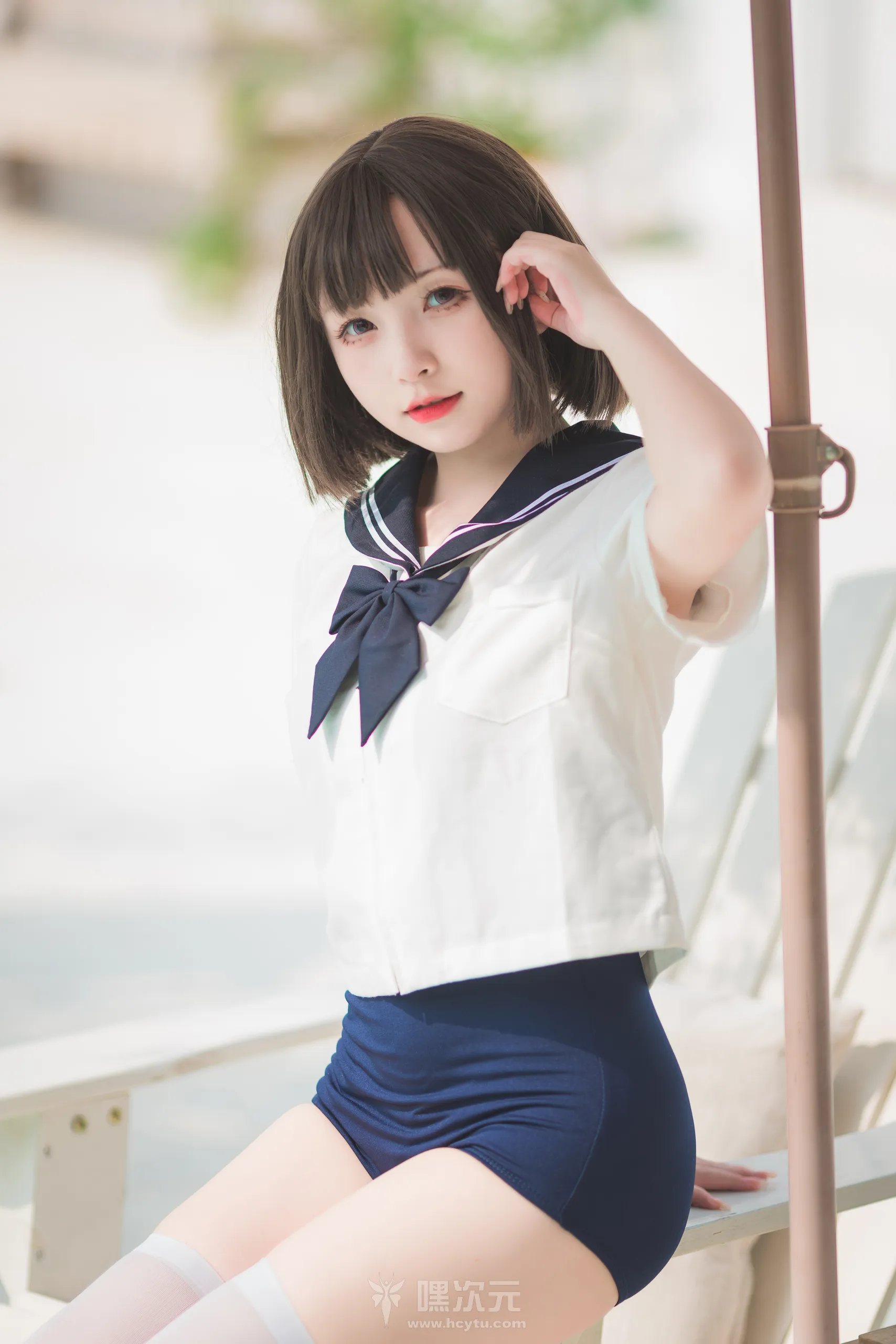 花铃 JK死库水 美女写真图片 - 嘿次元 图9