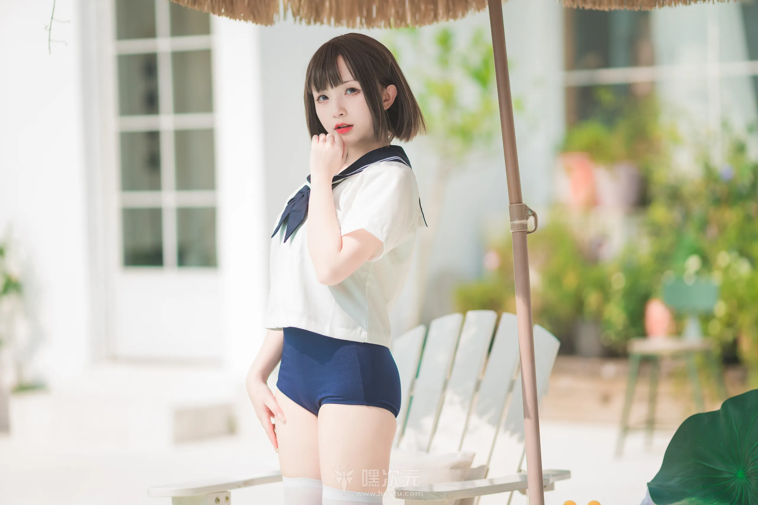 花铃 JK死库水 美女写真图片 - 嘿次元 图3