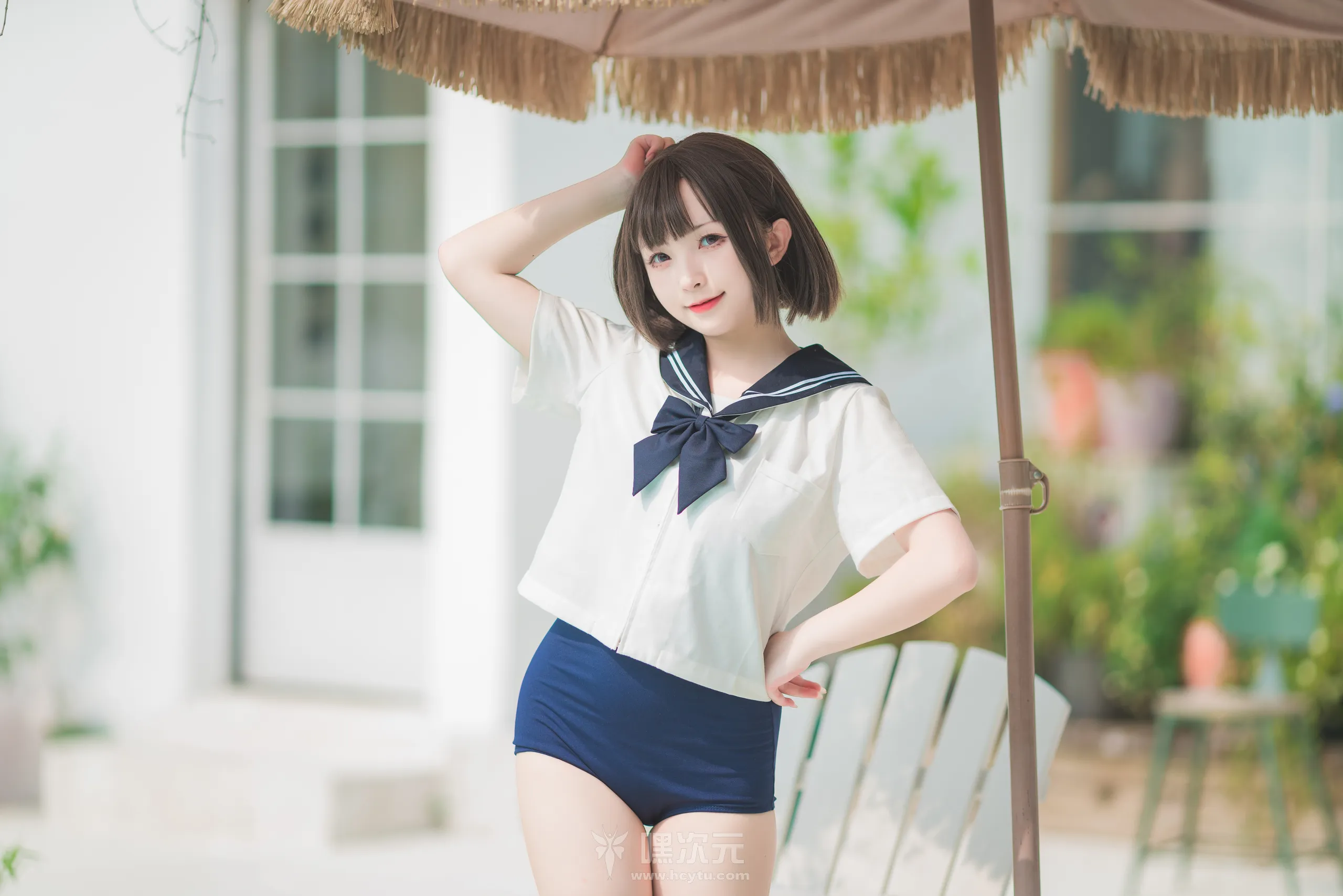 花铃 JK死库水 美女写真图片 - 嘿次元 图8