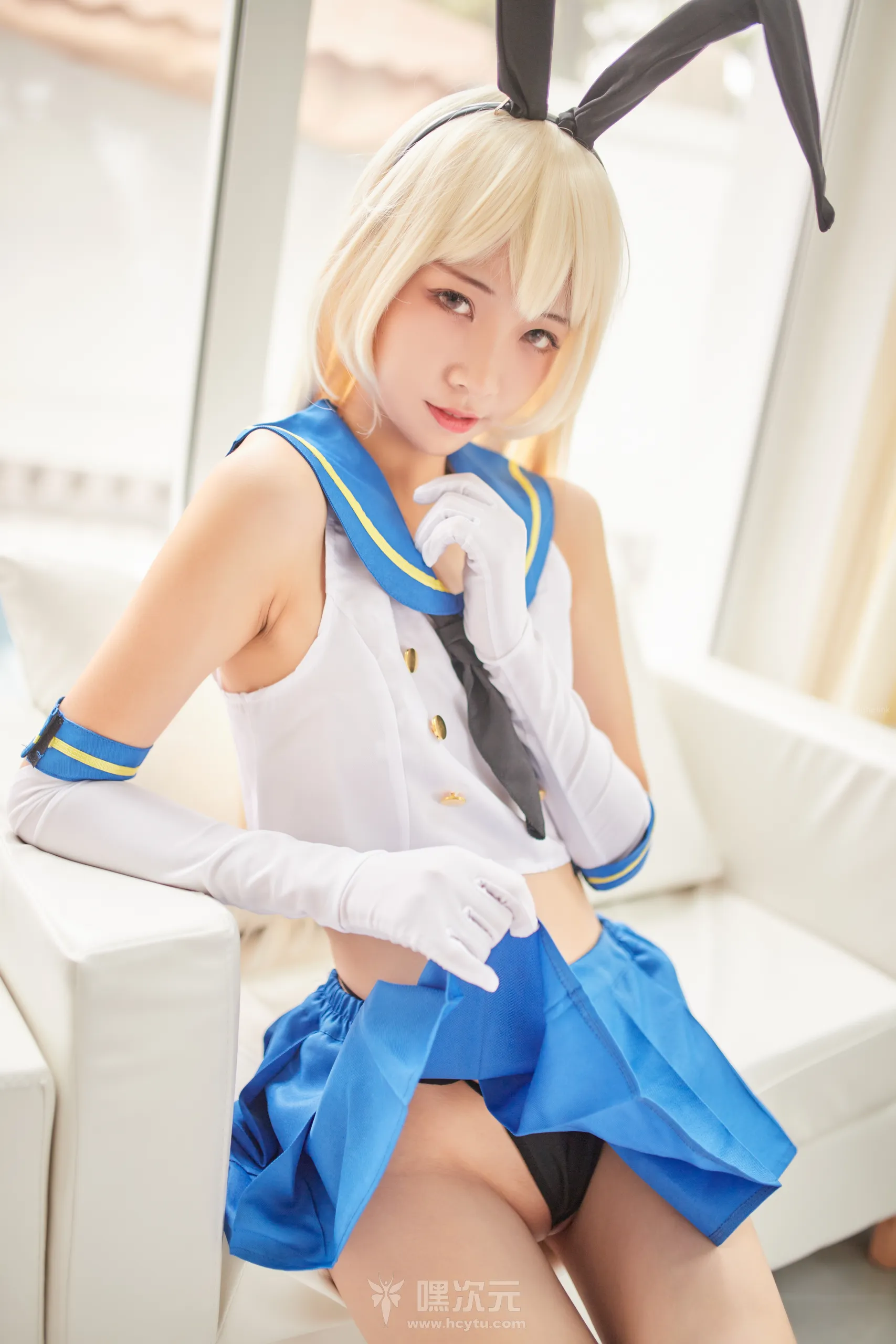 西瓜少女 C服岛风白贞摄影会返图-01 - 嘿次元 图26