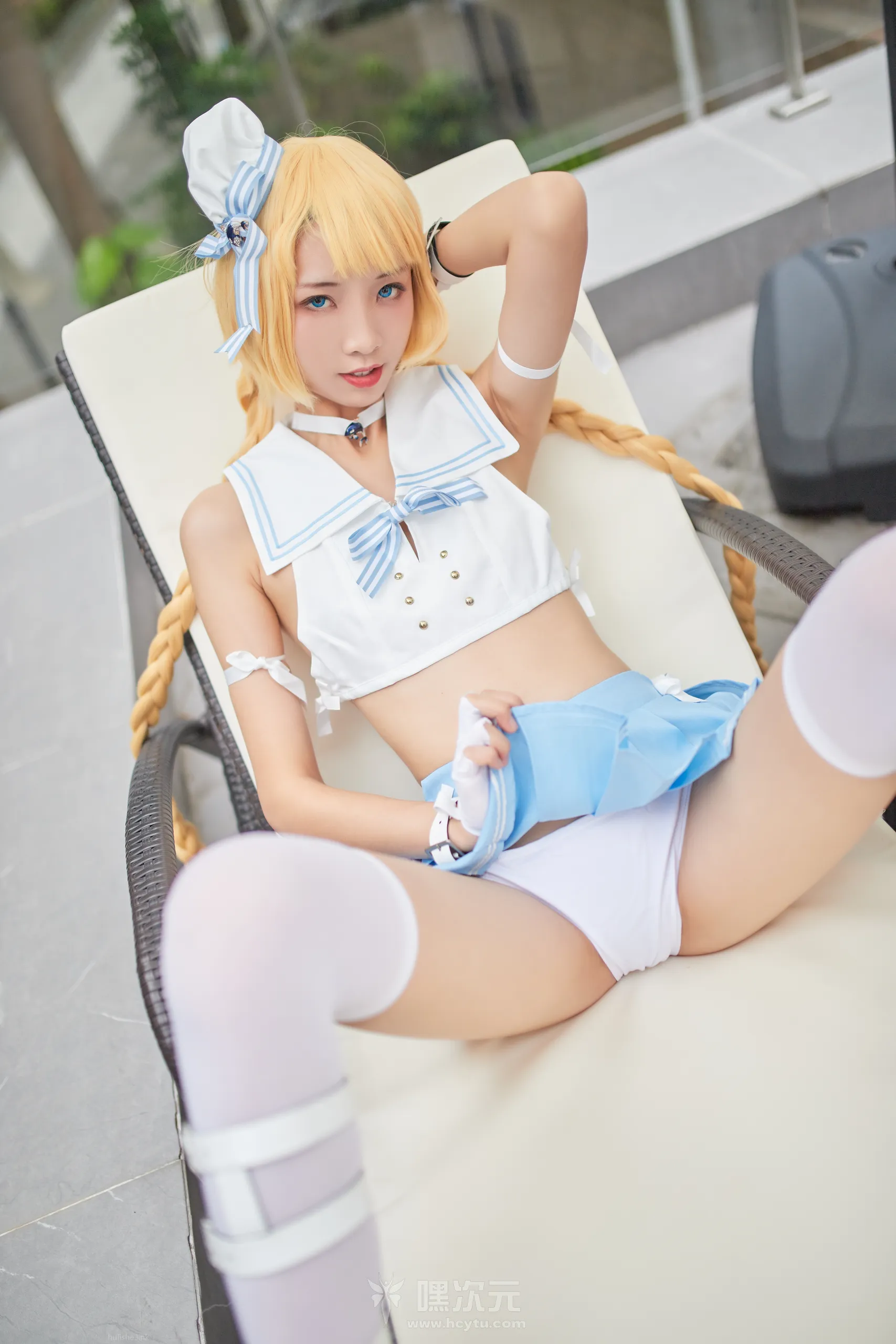 西瓜少女 C服岛风白贞摄影会返图-01 - 嘿次元 图21