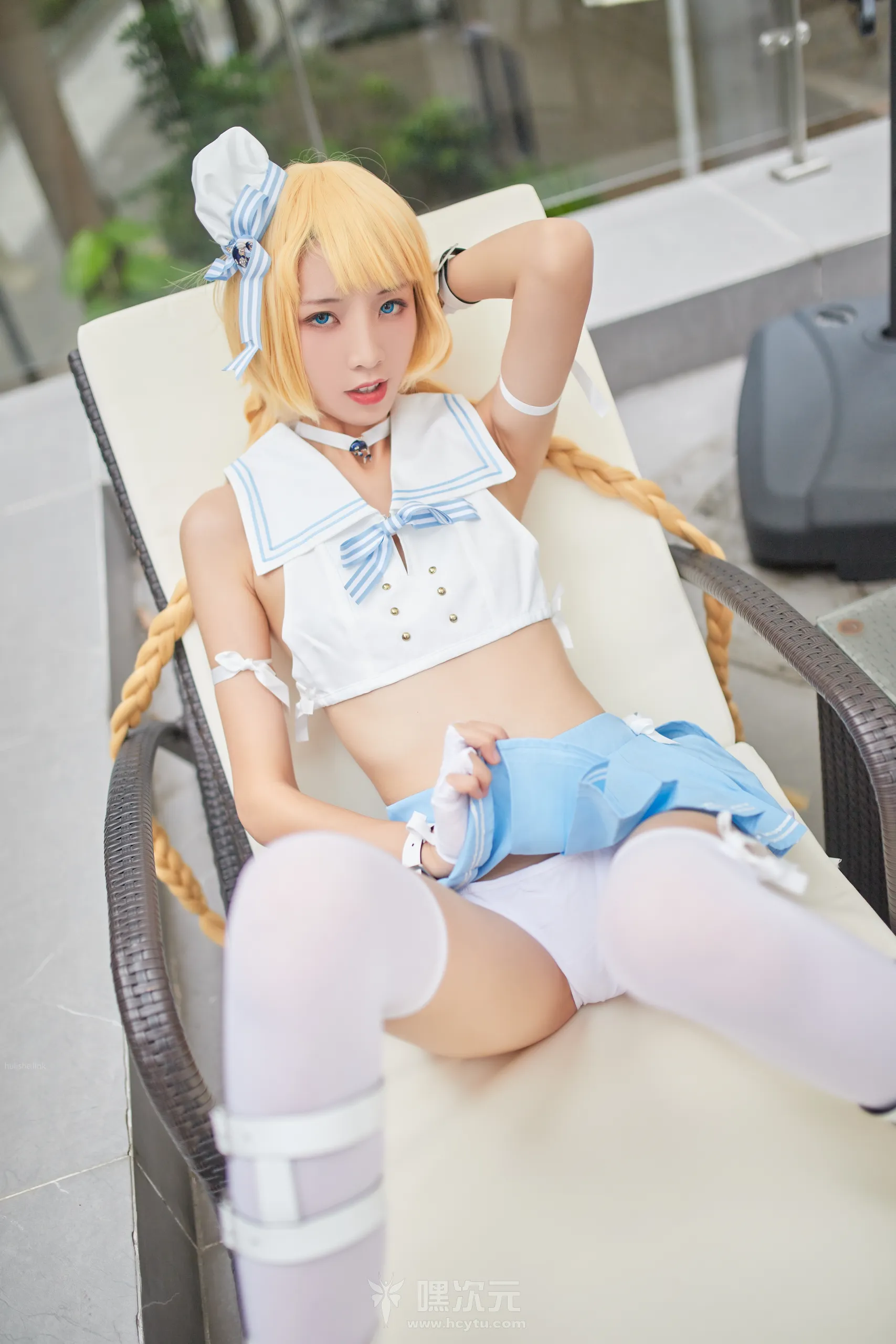 西瓜少女 C服岛风白贞摄影会返图-01 - 嘿次元 图20