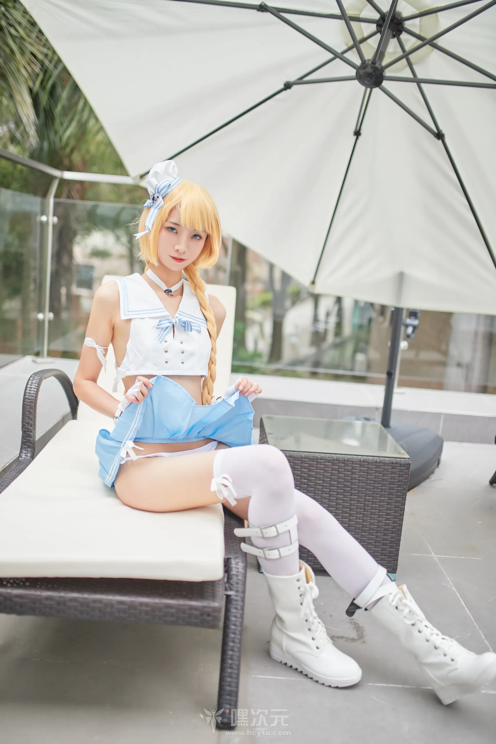 西瓜少女 C服岛风白贞摄影会返图-01 - 嘿次元 图7