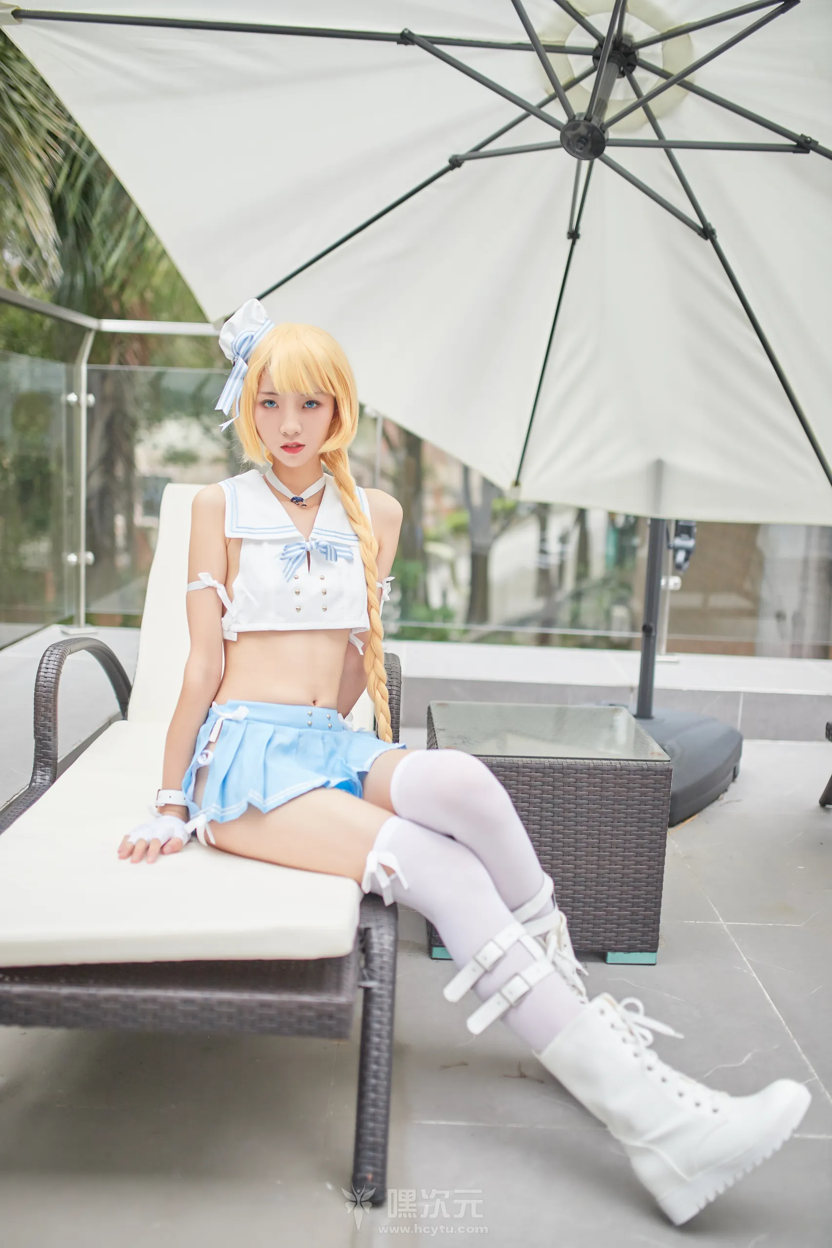 西瓜少女 C服岛风白贞摄影会返图-01 - 嘿次元 图6