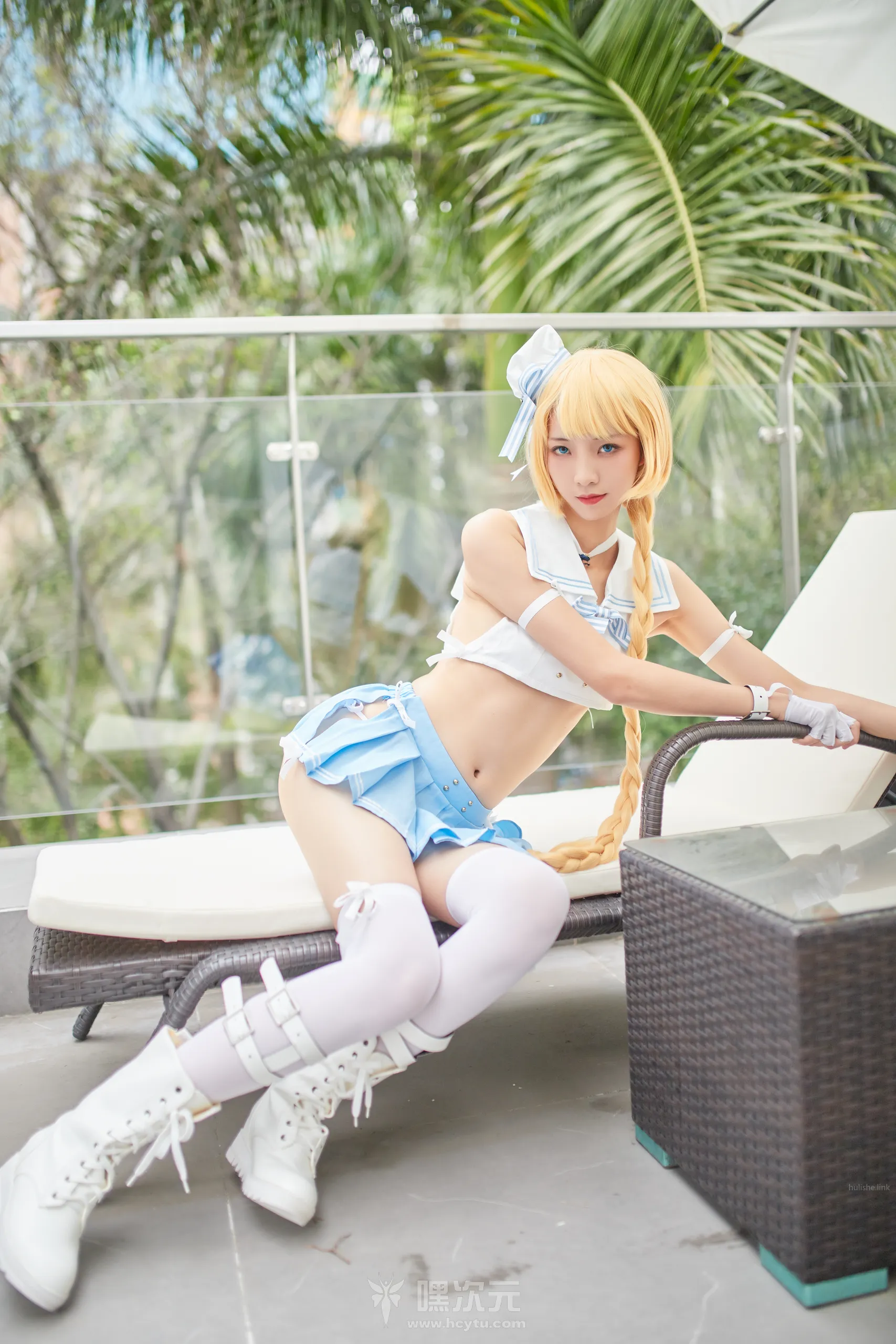 西瓜少女 C服岛风白贞摄影会返图-01 - 嘿次元 图11