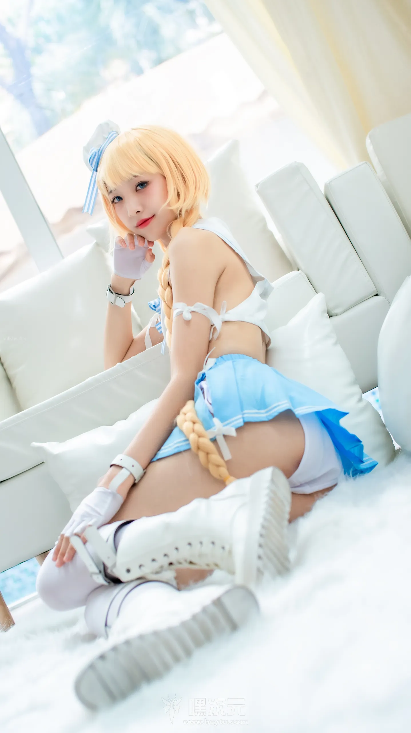 西瓜少女 C服岛风白贞摄影会返图-02 - 嘿次元 图4