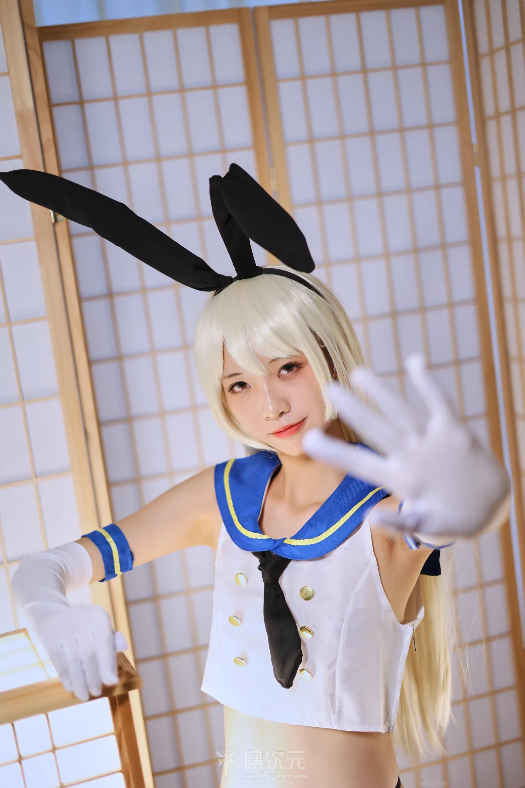 西瓜少女 C服岛风白贞摄影会返图-02 - 嘿次元 图24