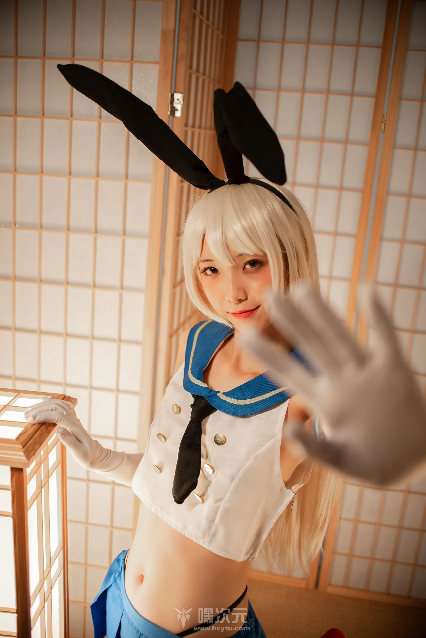 西瓜少女 C服岛风白贞摄影会返图-02 - 嘿次元 图18