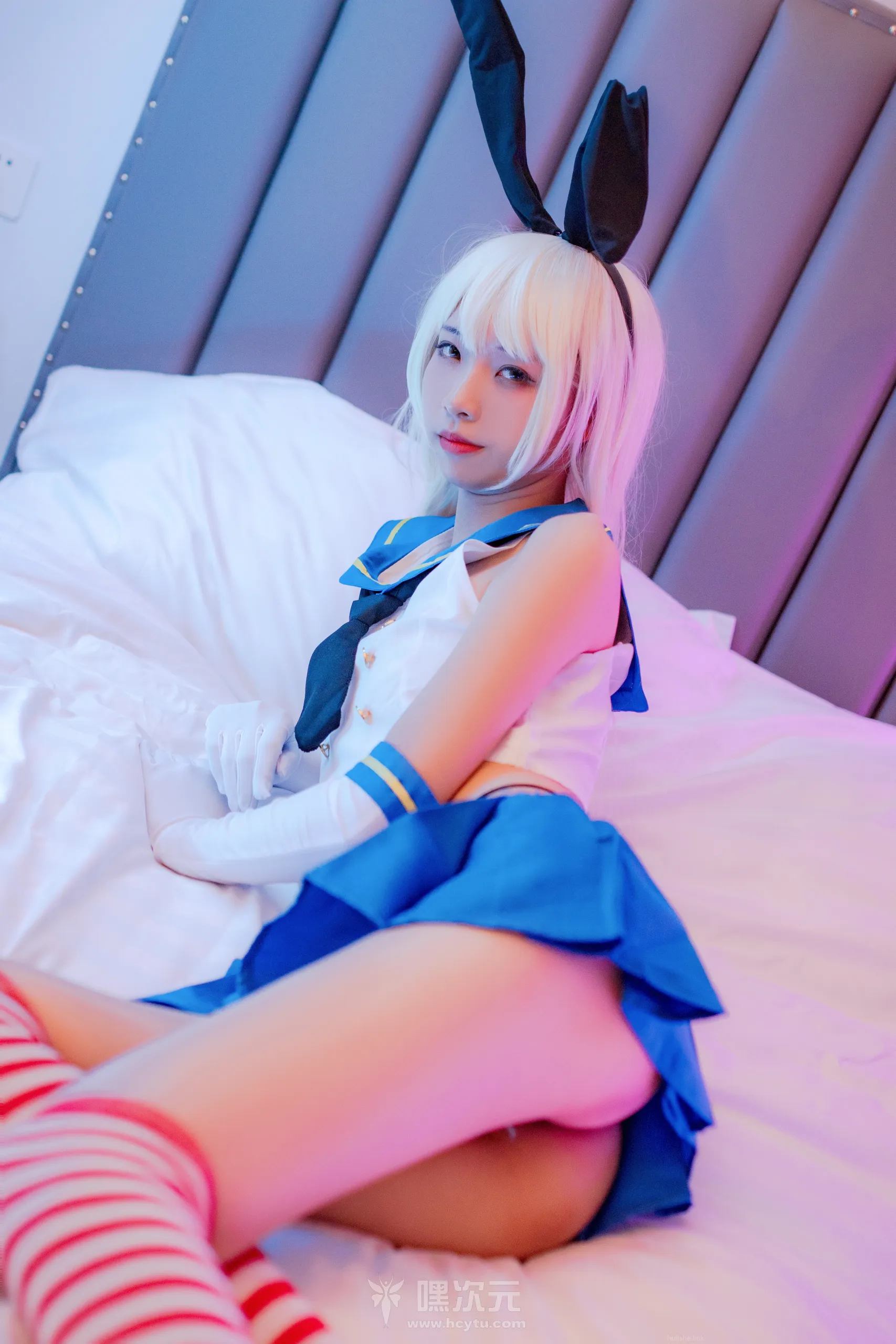 西瓜少女 C服岛风白贞摄影会返图-02 - 嘿次元 图34
