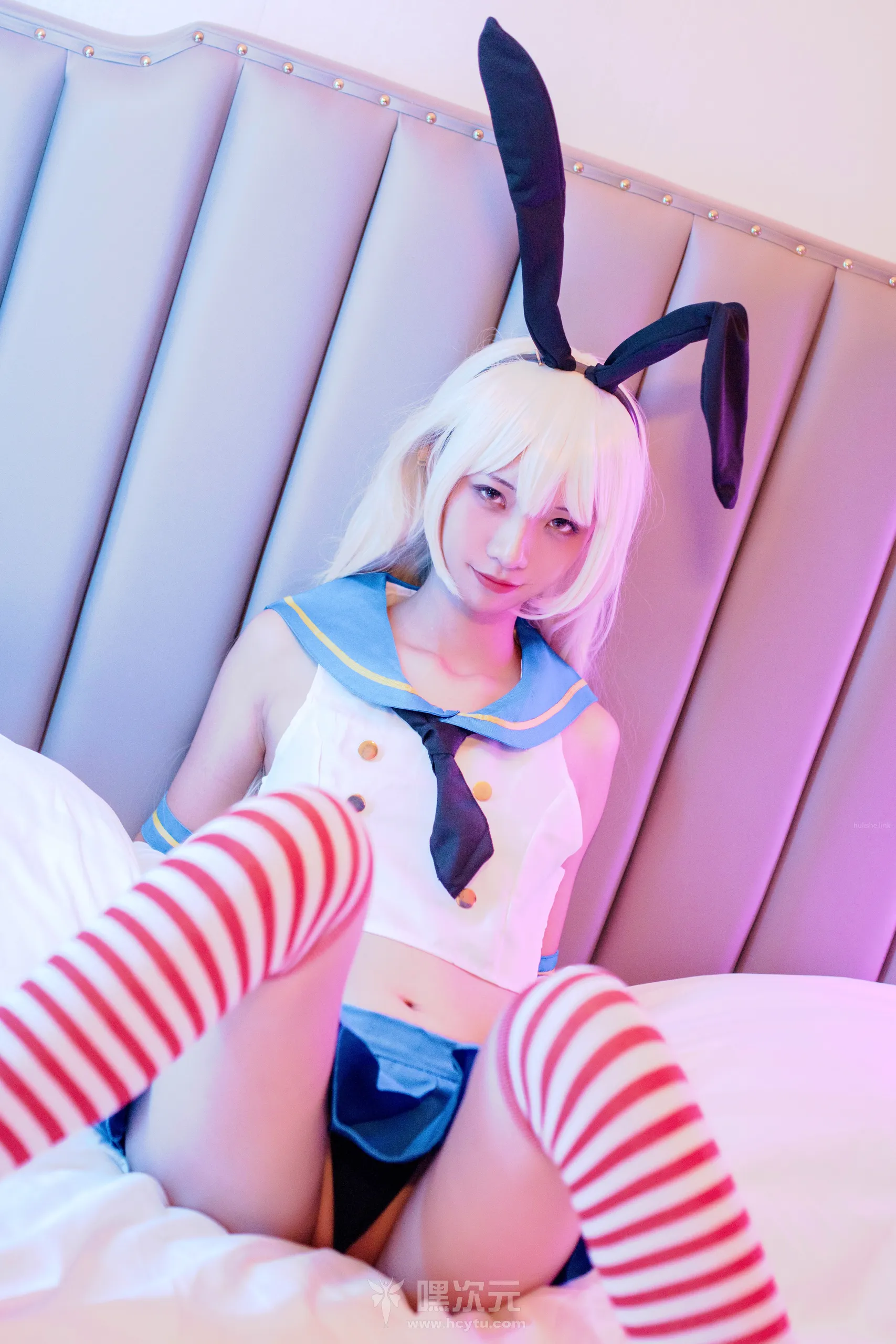 西瓜少女 C服岛风白贞摄影会返图-02 - 嘿次元 图36