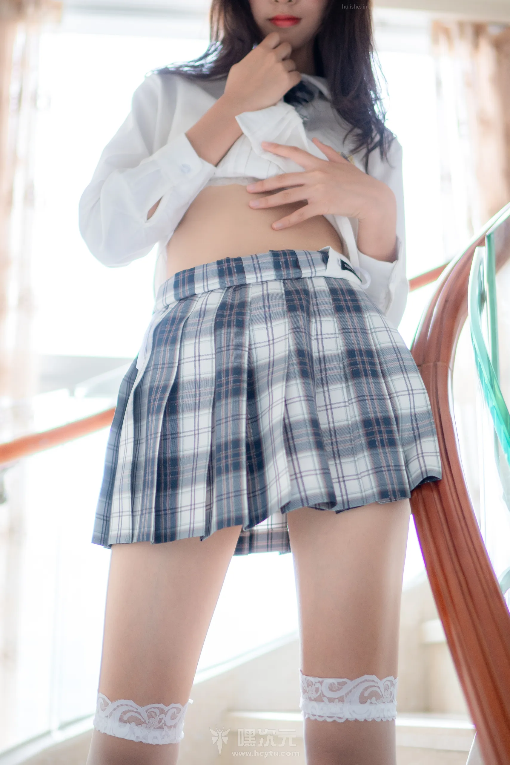 西瓜少女 JK格子裙 - 嘿次元 图8