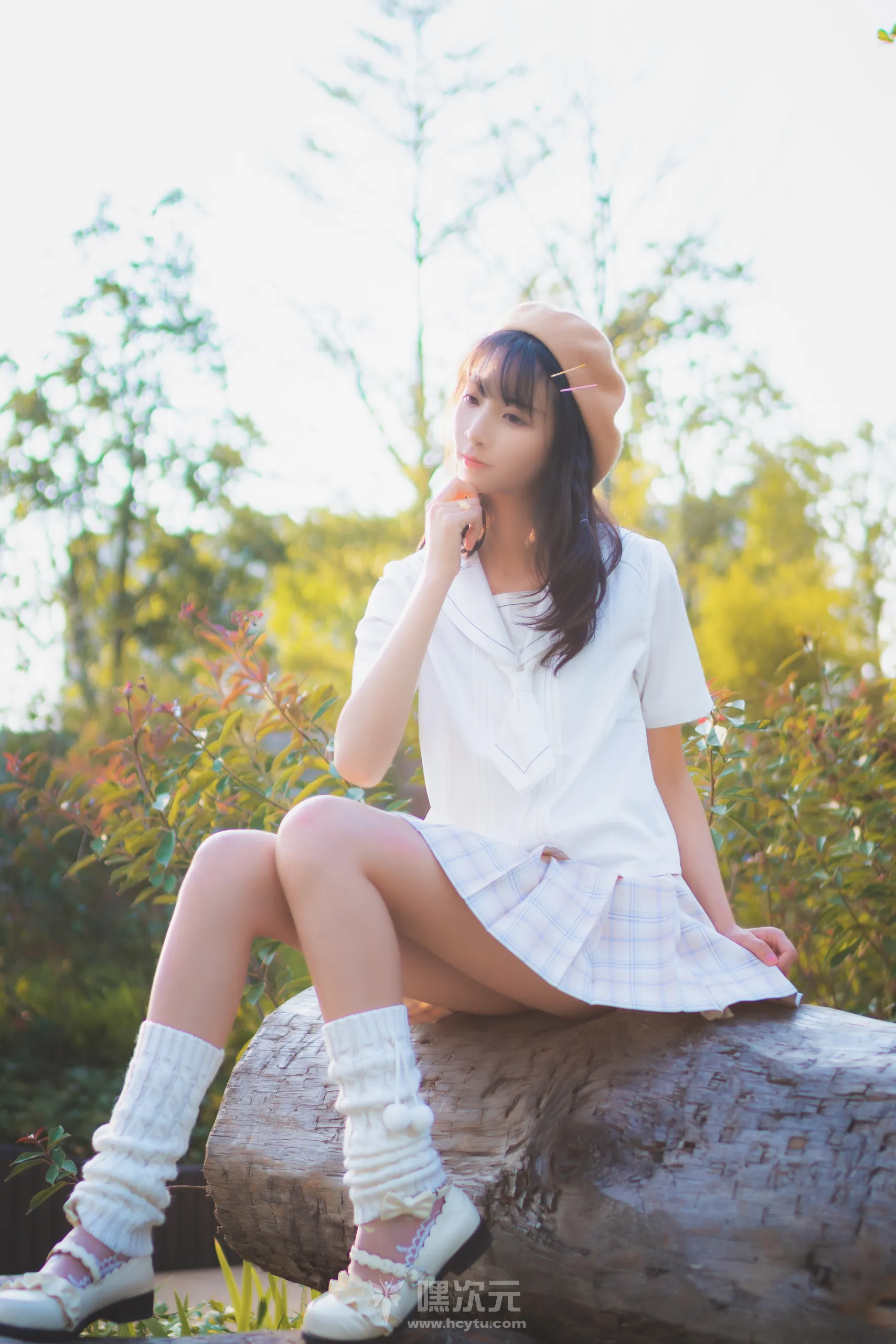 西瓜少女 白云森林短袖无外套 - 嘿次元 图9