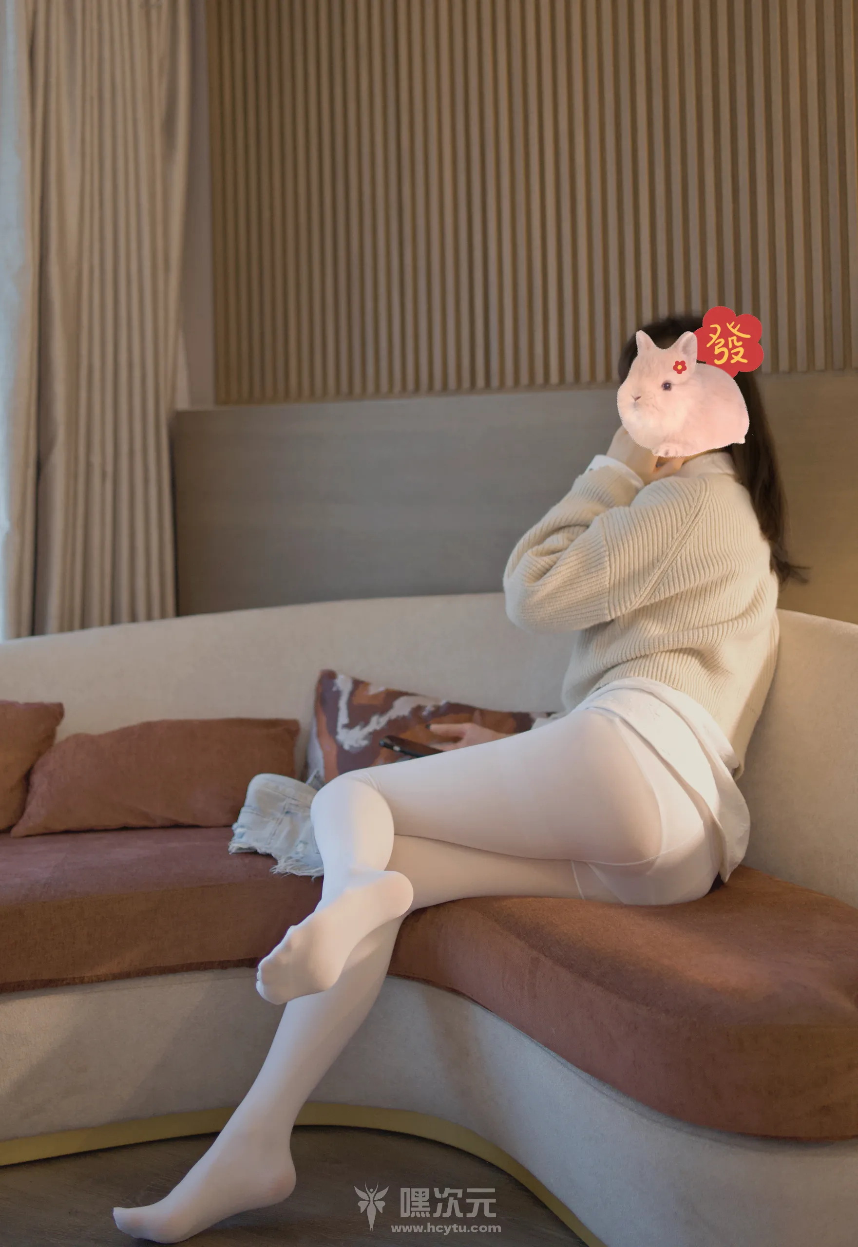 禅院熏 厚白女友雪糕 美女写真图片 - 嘿次元 图5