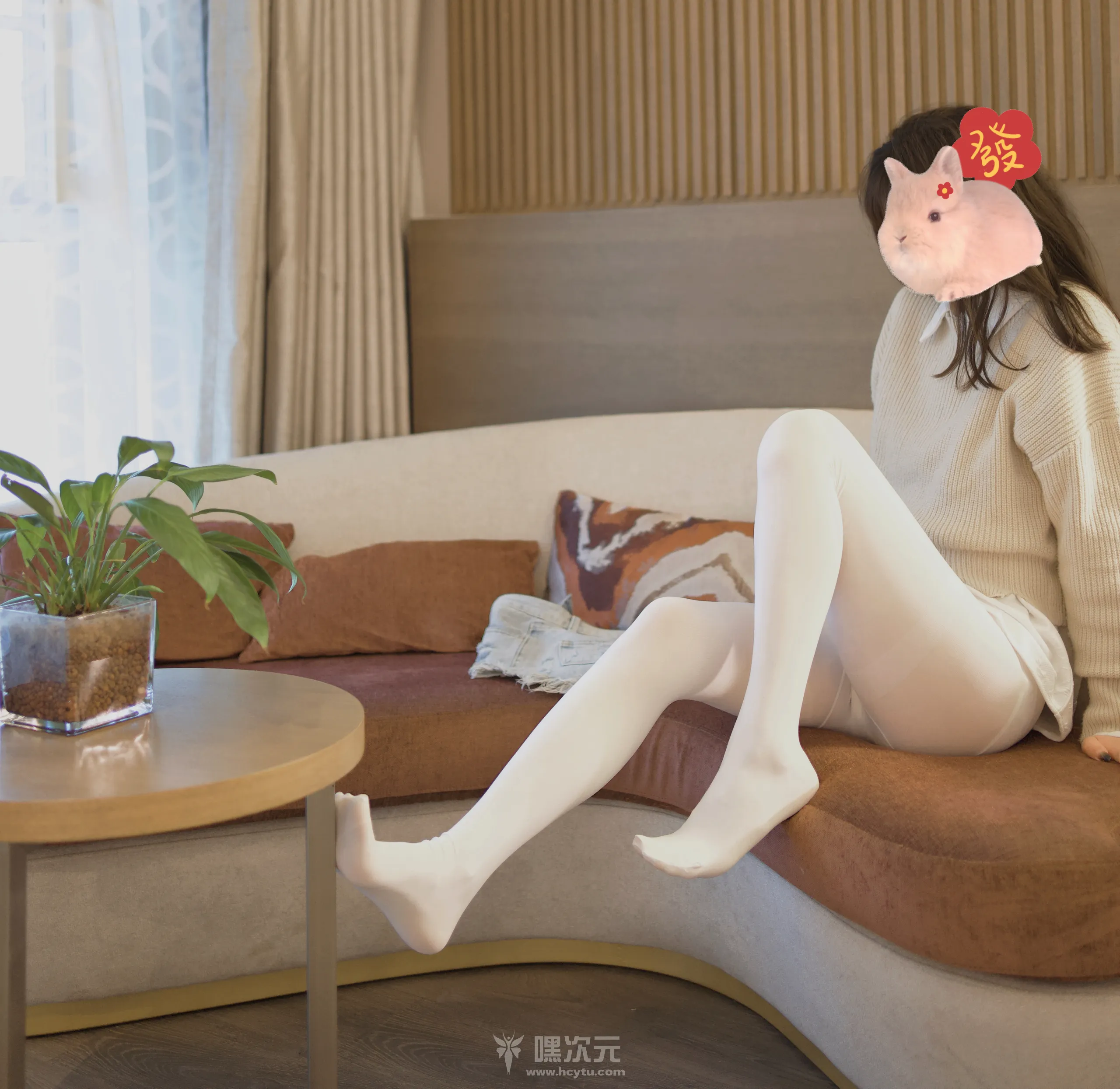 禅院熏 厚白女友雪糕 美女写真图片 - 嘿次元 图3