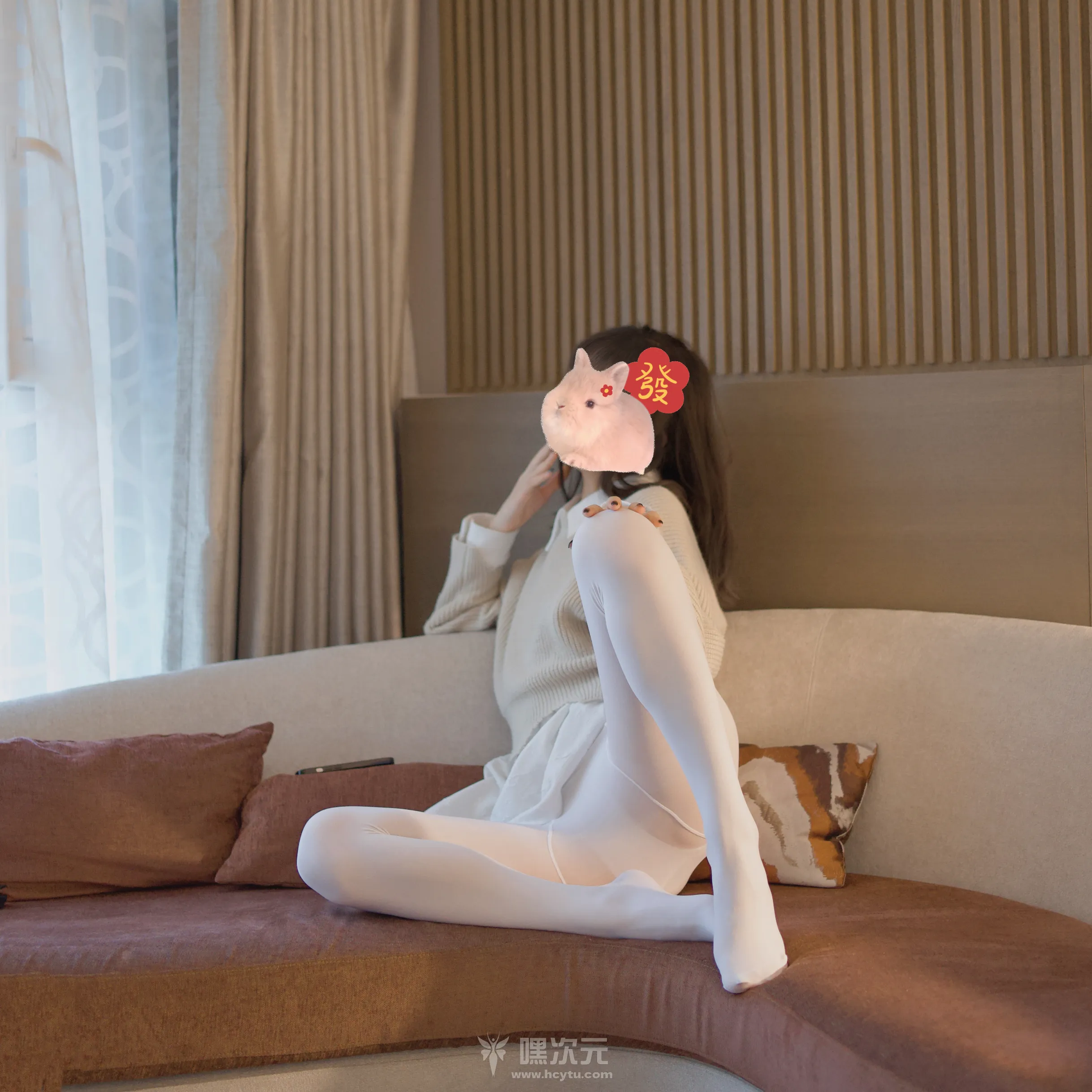 禅院熏 厚白女友雪糕 美女写真图片 - 嘿次元 图6