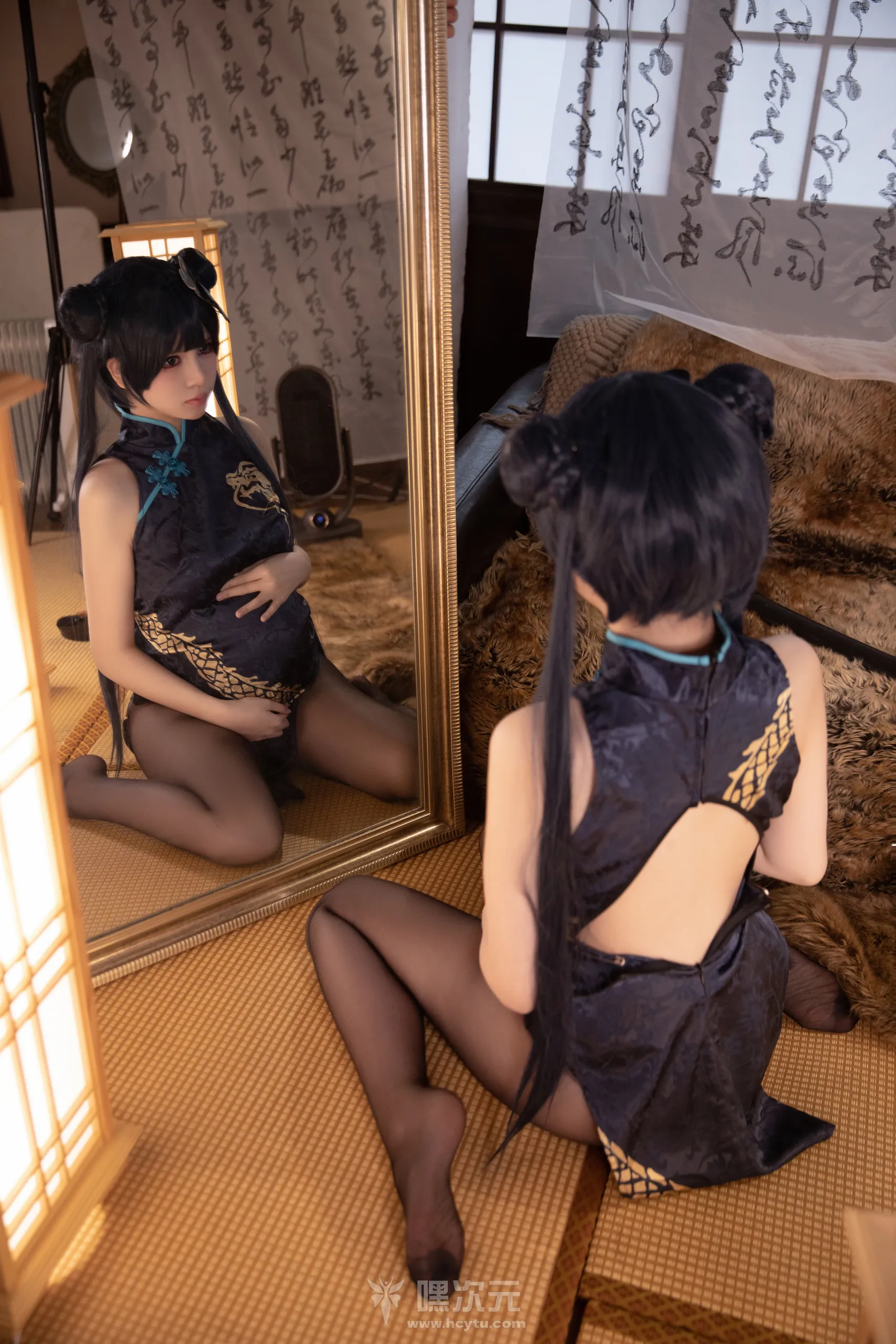 小九酱 （白猫少女） 孕期写真合集下载 - 嘿次元 图2