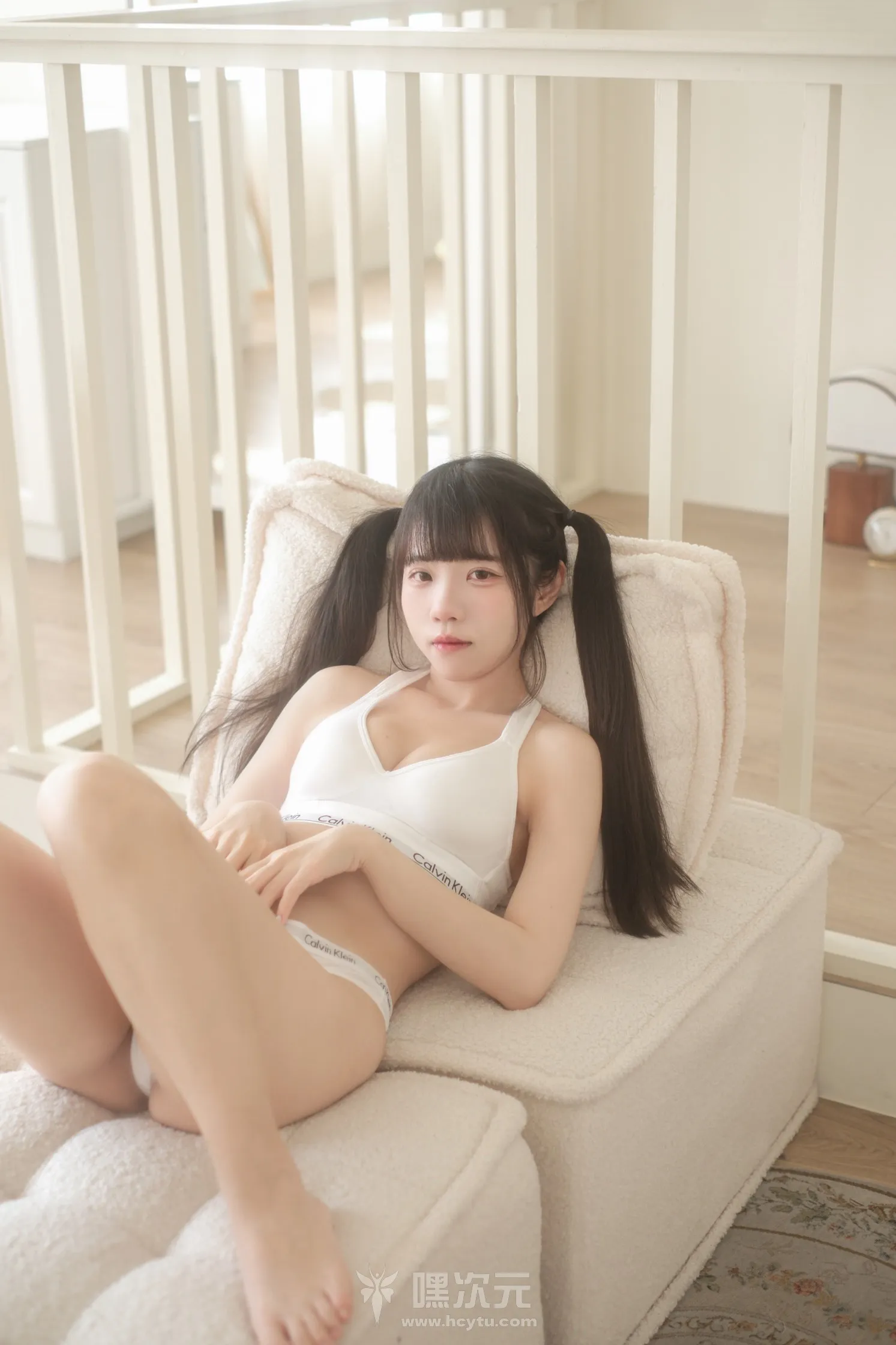 可可小白兔 喵喵小猫娘想被主人疼爱🐱写真图片 - 嘿次元 图6