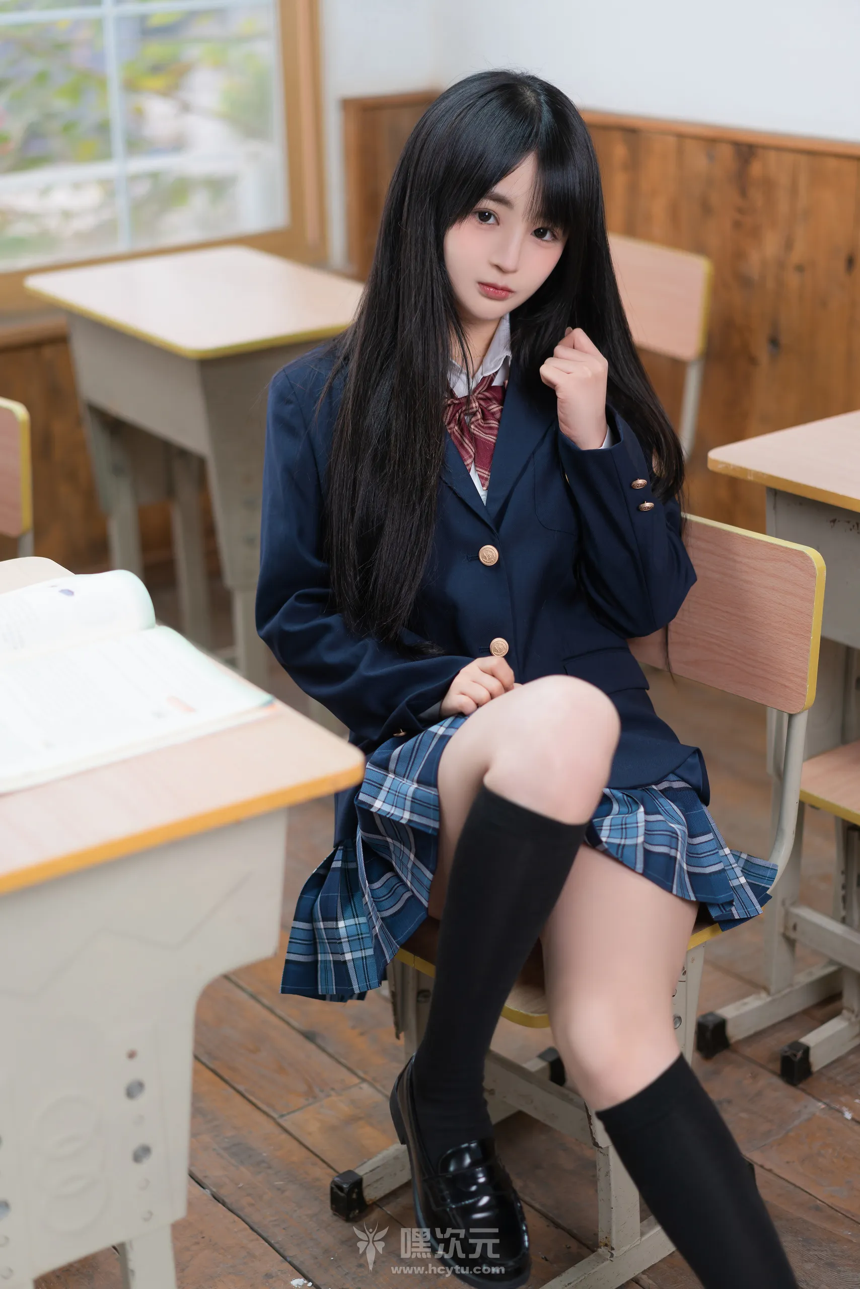 桜井宁宁 放课后jk 美女写真图片-嘿次元
