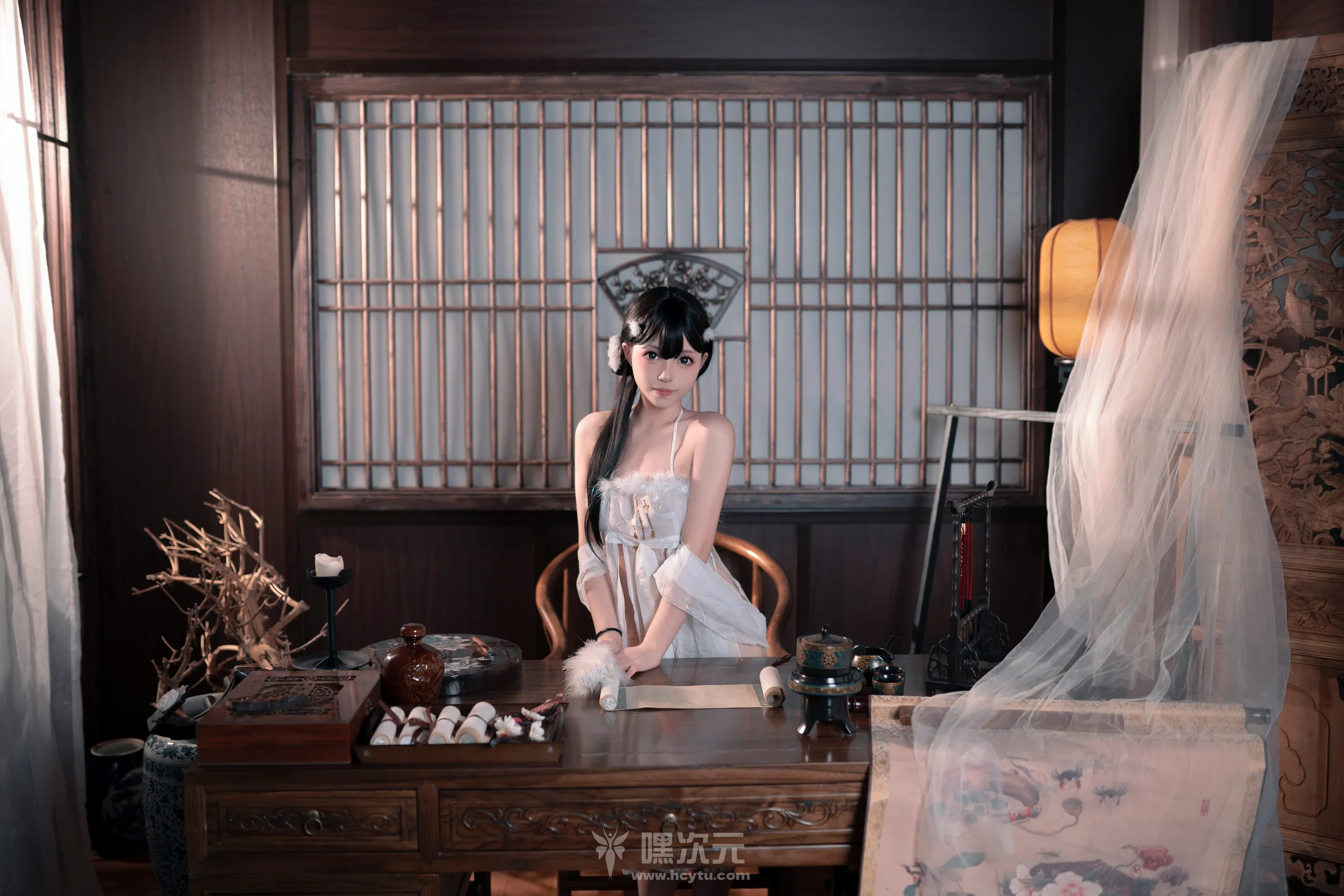 Bangni邦尼 古风兔子 写真图片-嘿次元