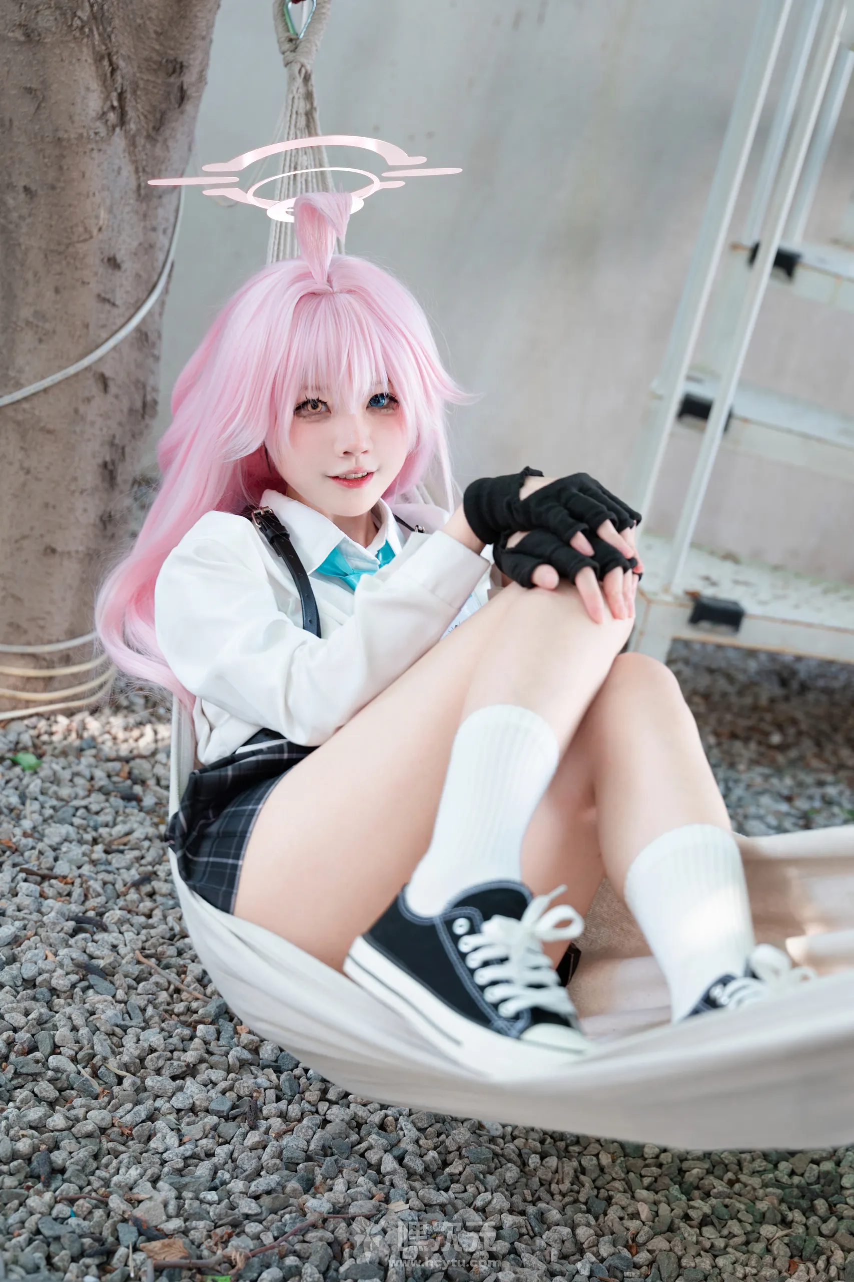 清水凪 小鸟游星野 慵懒JK与白袜绝对领域 写真集 - 嘿次元 图3