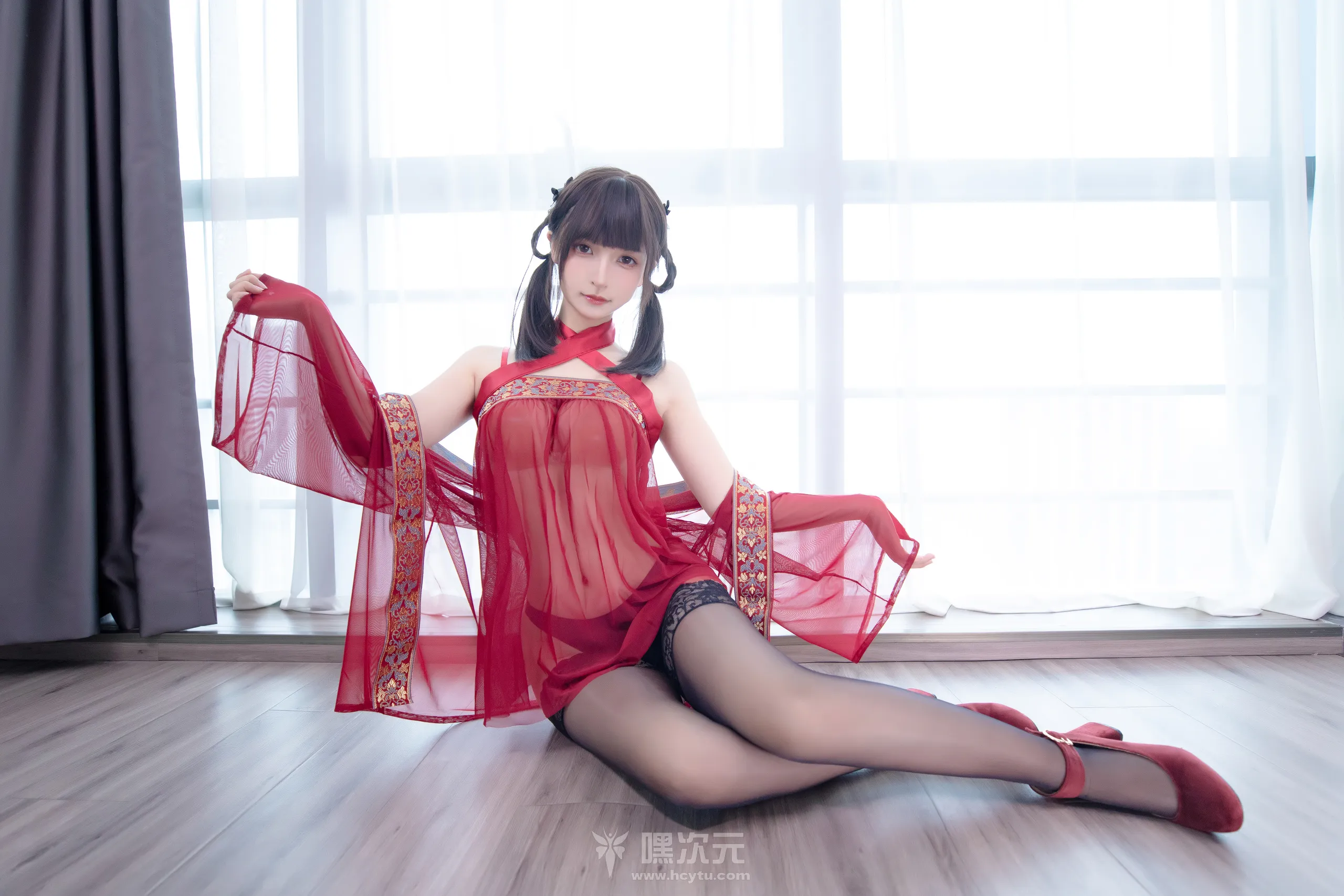 神楽坂真冬 – 唐宫魅影 美女写真图片 - 嘿次元 图4