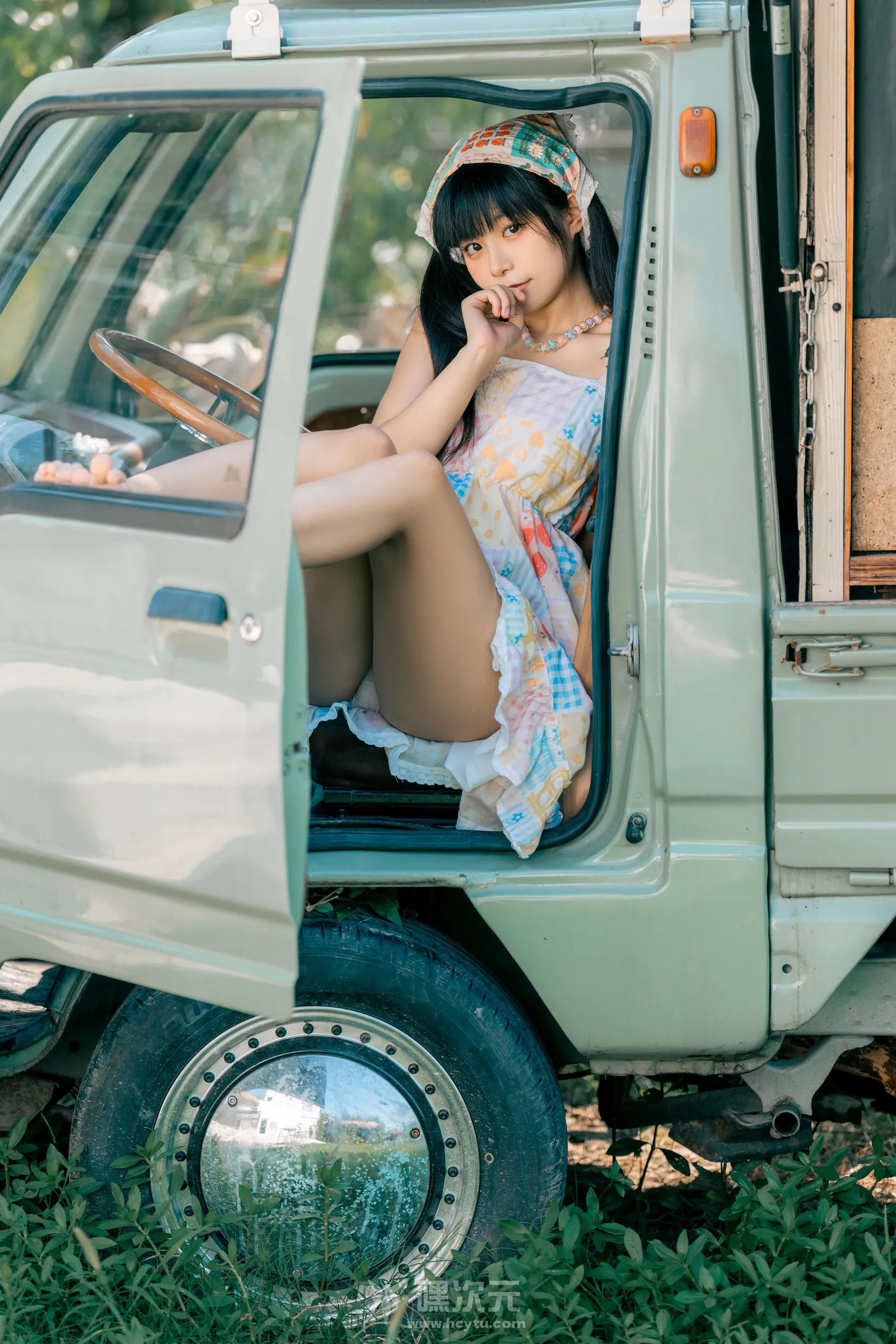 [小羊不吃草] 夏天的记忆 [房车裸身/田园吊带] - 嘿次元 图4