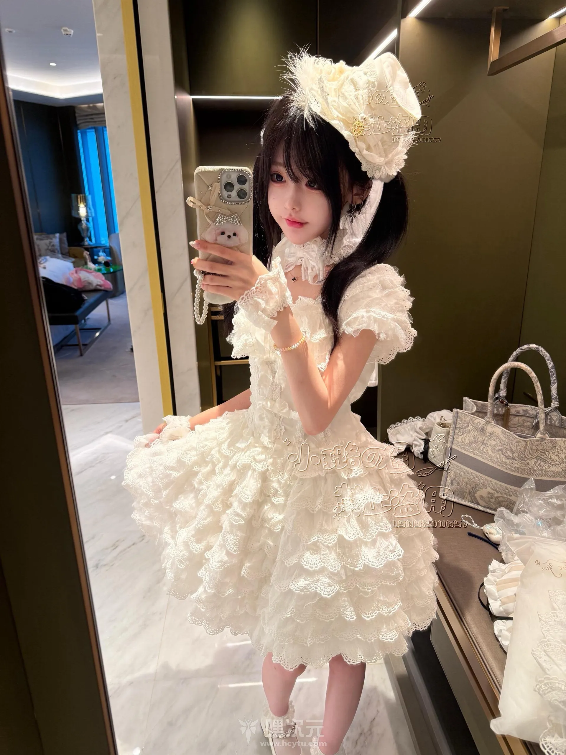 [神再佑我璐酱] 甜美私服 日常自拍 女友视角抖音推特 - 嘿次元 图2