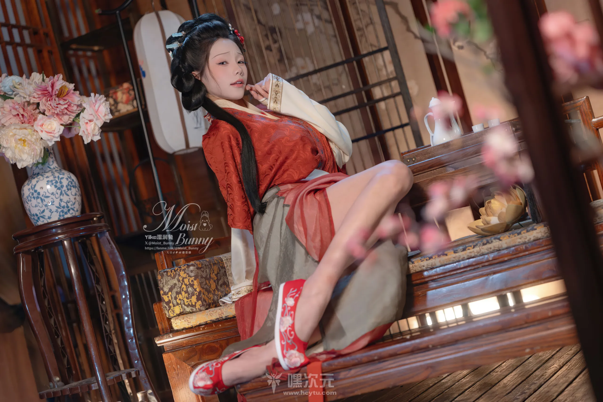 [黏黏团子兔] 快马加鞭 金莲迎春 [古风足控/潘金莲]  - 嘿次元 图5