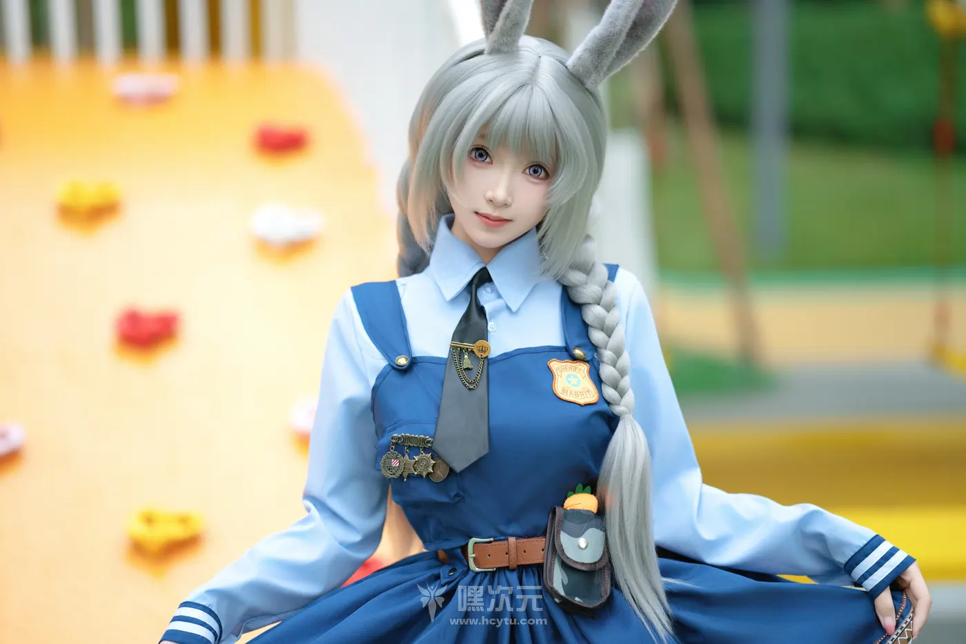 Bangni邦尼 Juddy Hopps 邦尼兔野性诱惑制服写真 写真集 - Bangni邦尼 精彩瞬间 01