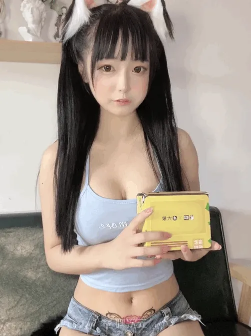 佳佳好难啊_VOL.37_蓝色吊带体操服-嘿次元