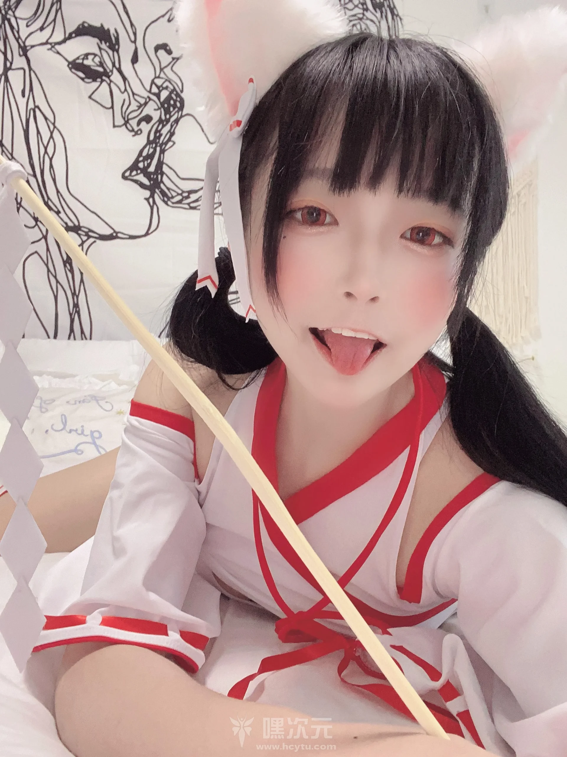 佳佳好难啊VOL.39神社巫女 - 嘿次元 图3