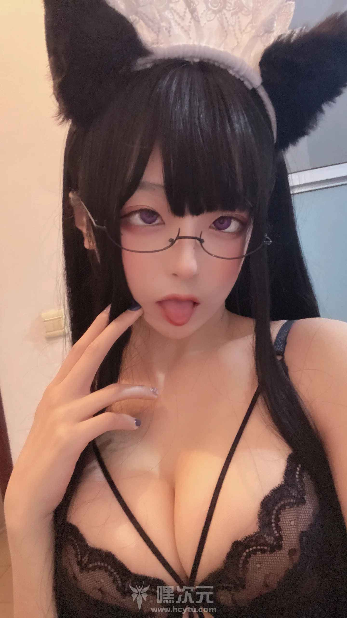 佳佳好难啊VOL.40透明女仆 - 嘿次元 图4