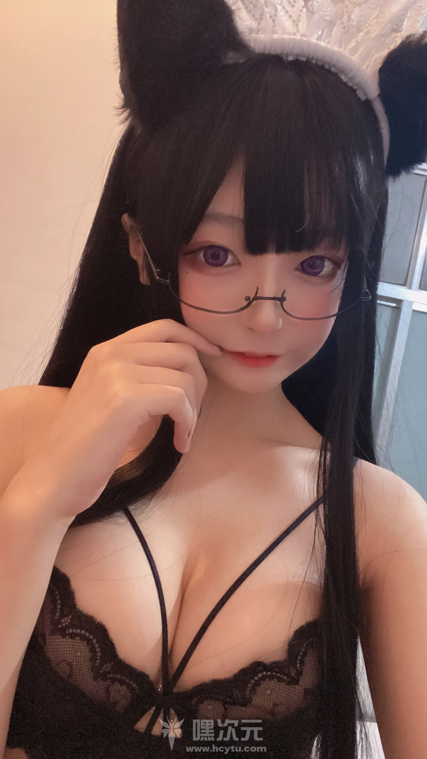 佳佳好难啊VOL.40透明女仆 - 嘿次元 图3