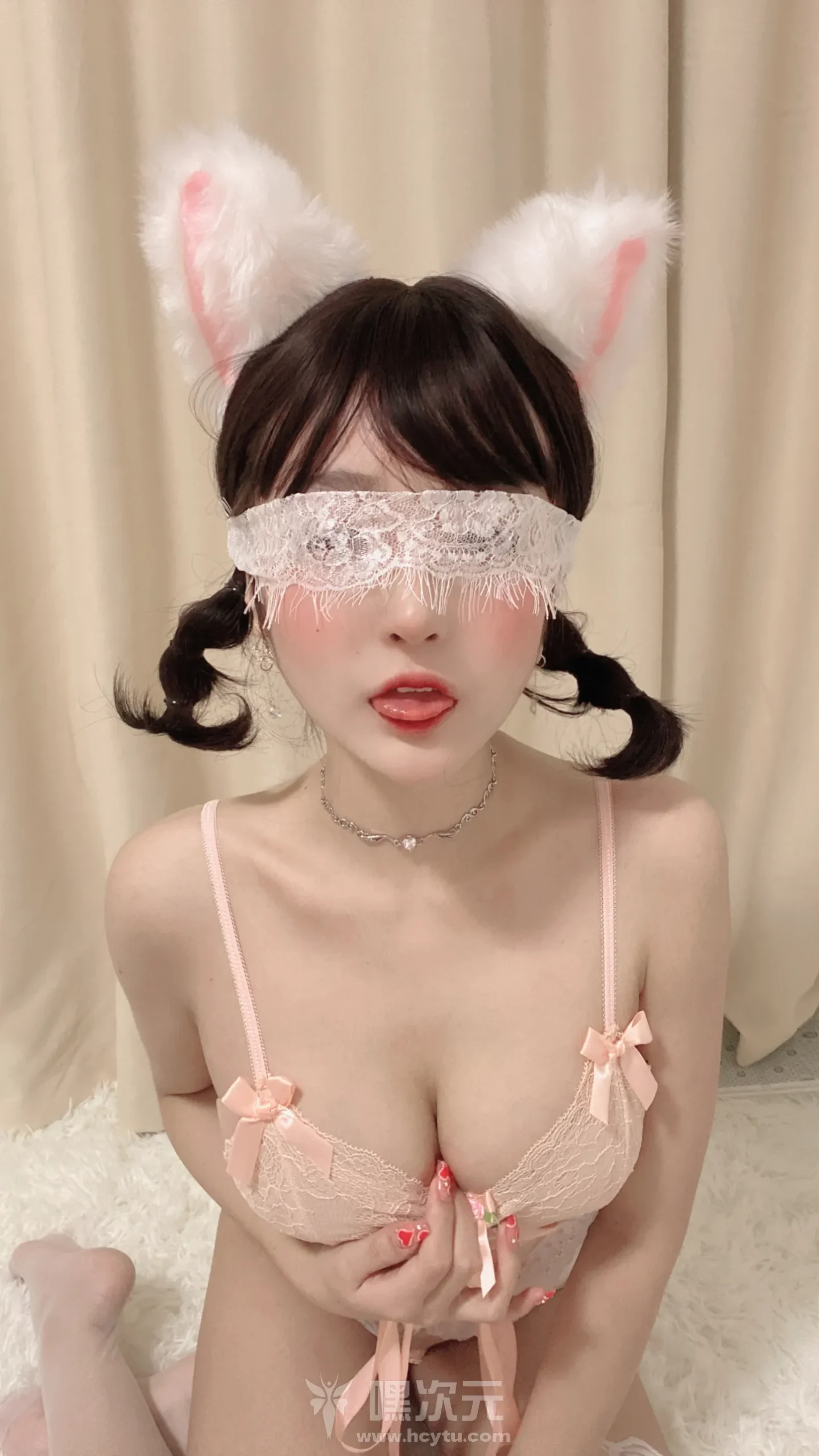 佳佳好难啊VOL.44法式猫耳娘 - 嘿次元 图2