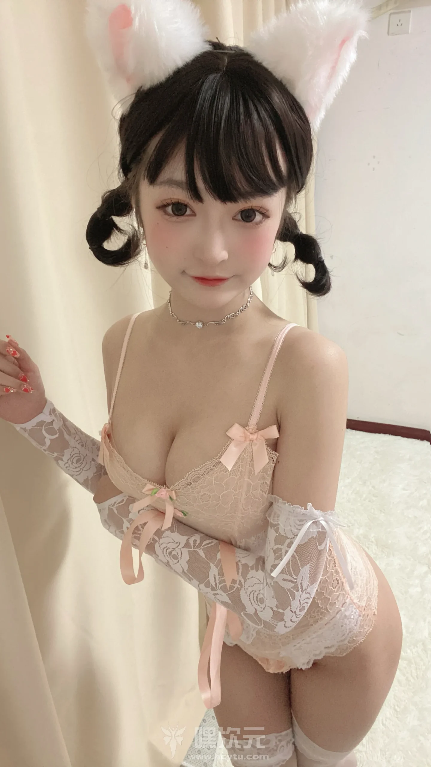 佳佳好难啊VOL.44法式猫耳娘 - 嘿次元 图4