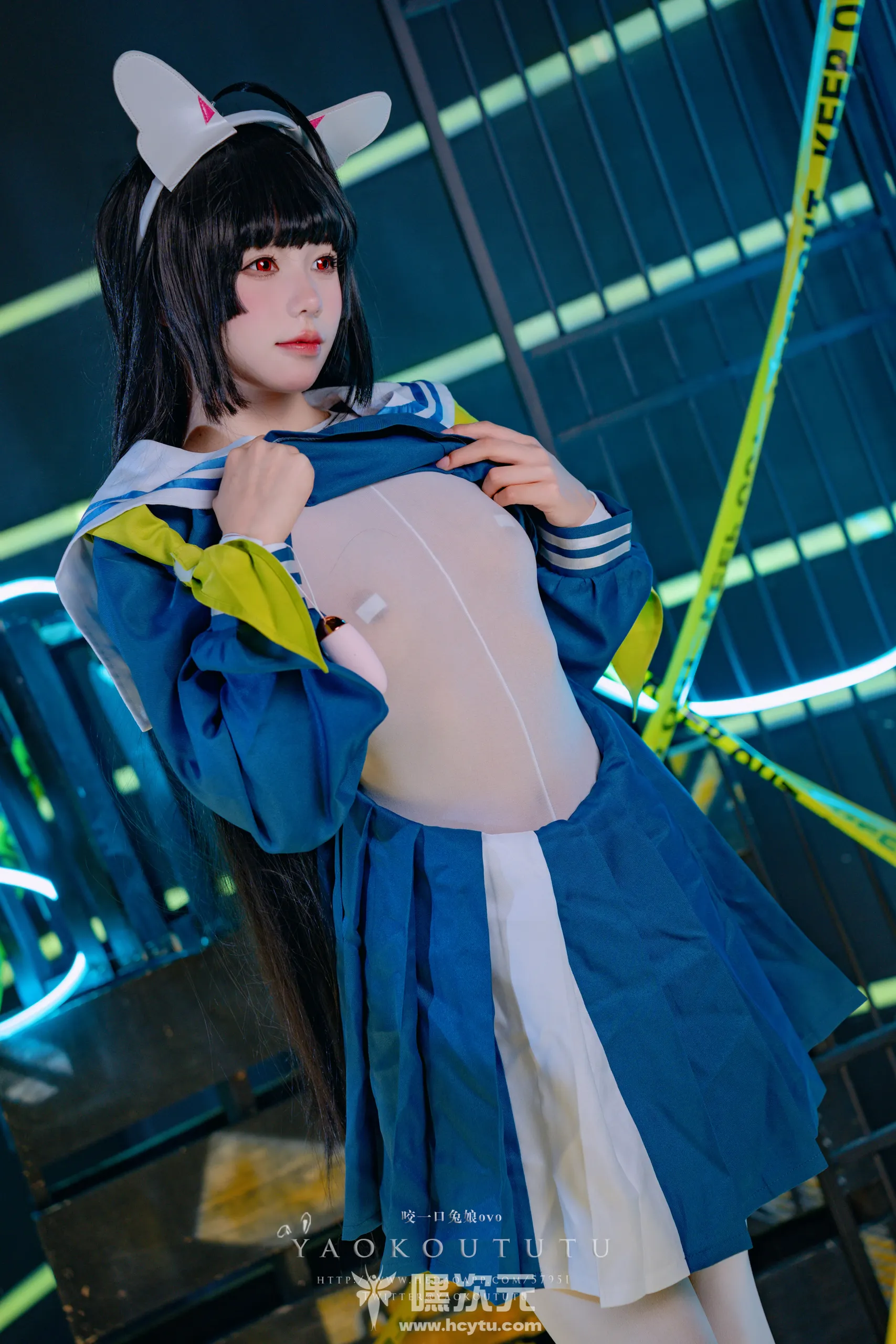 黏黏团子兔 兔兔班车 No.2 霞沢美游 美女写真图片欣赏