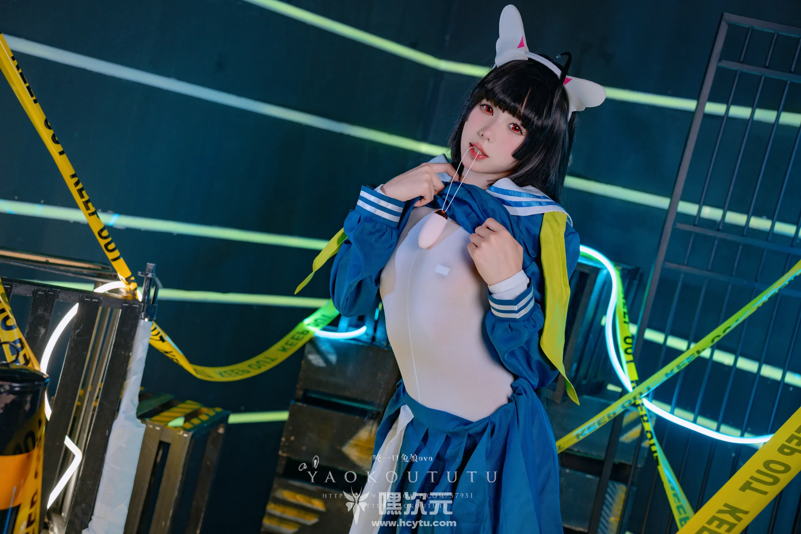 黏黏团子兔 兔兔班车 No.2 霞沢美游 美女写真图片欣赏