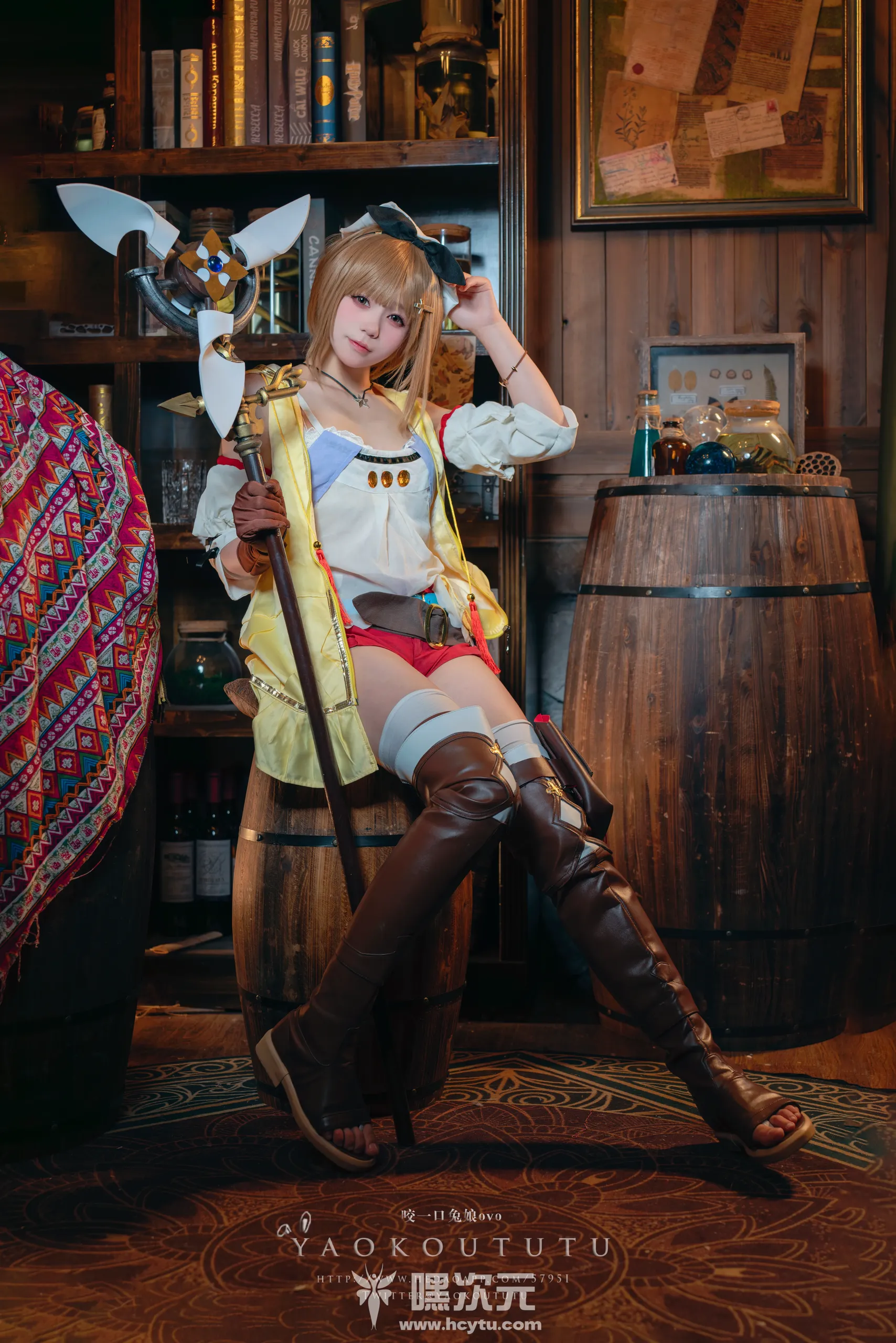 黏黏团子兔 莱莎的秘密工坊 美女写真图片欣赏