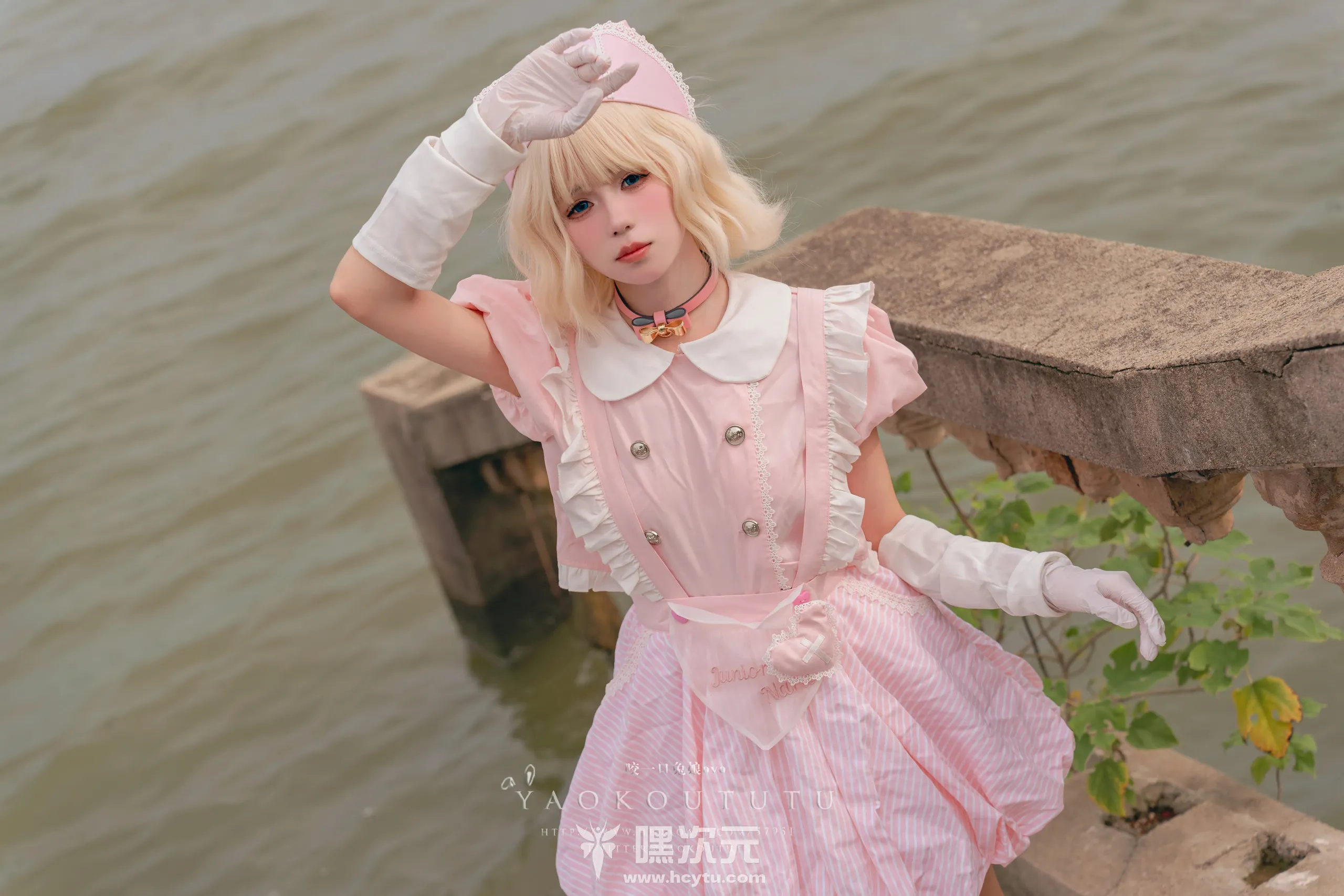 黏黏团子兔 遗失病栋•小花仙 美女写真图片-嘿次元