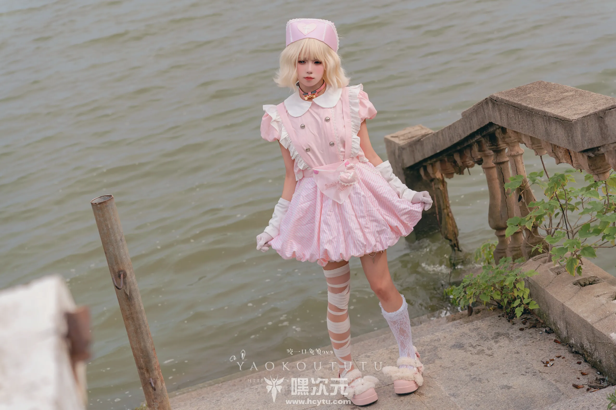 黏黏团子兔 遗失病栋•小花仙 美女写真图片欣赏
