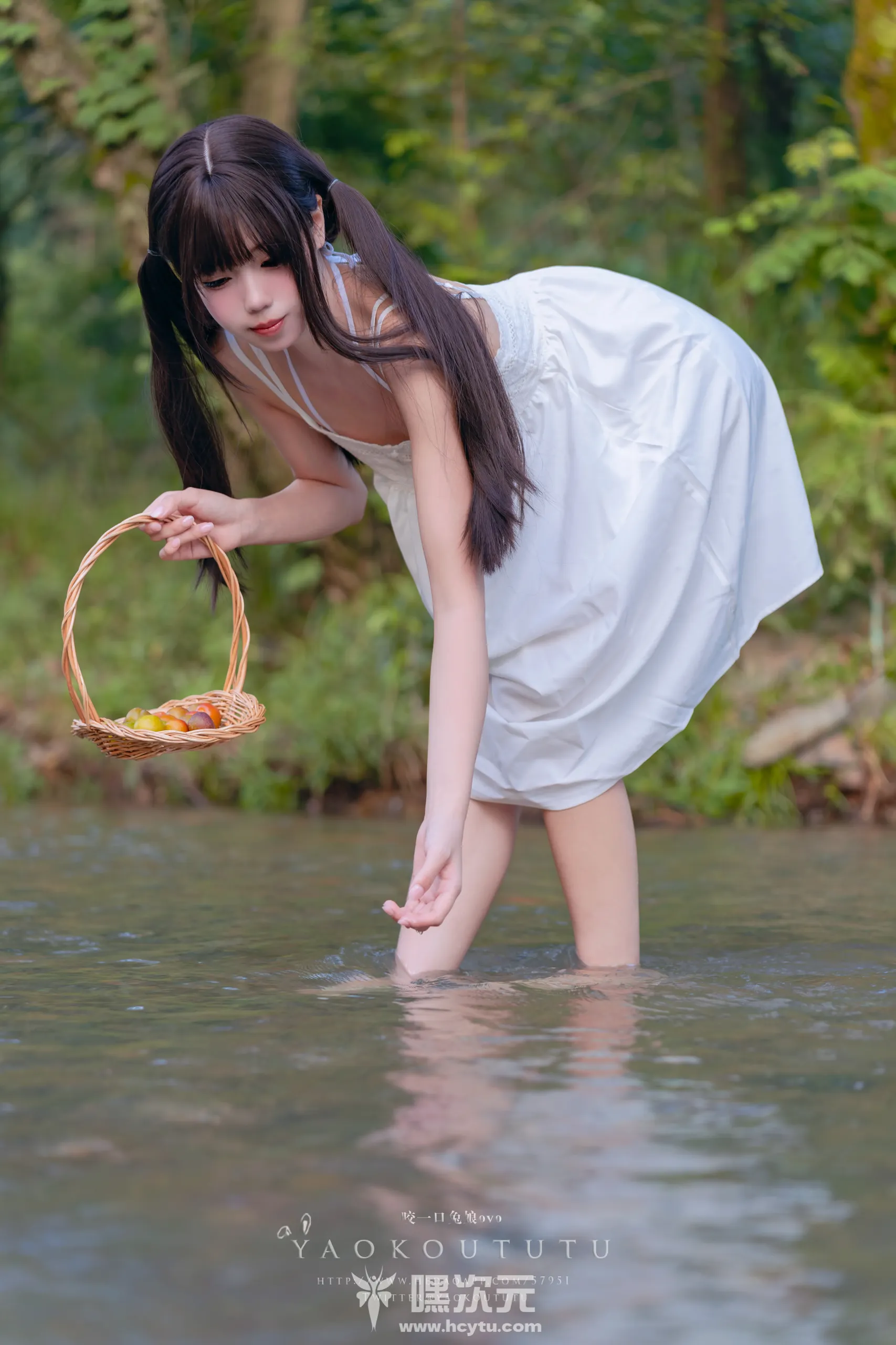 黏黏团子兔 溯溪之夏•恋爱循环 美女写真图片欣赏