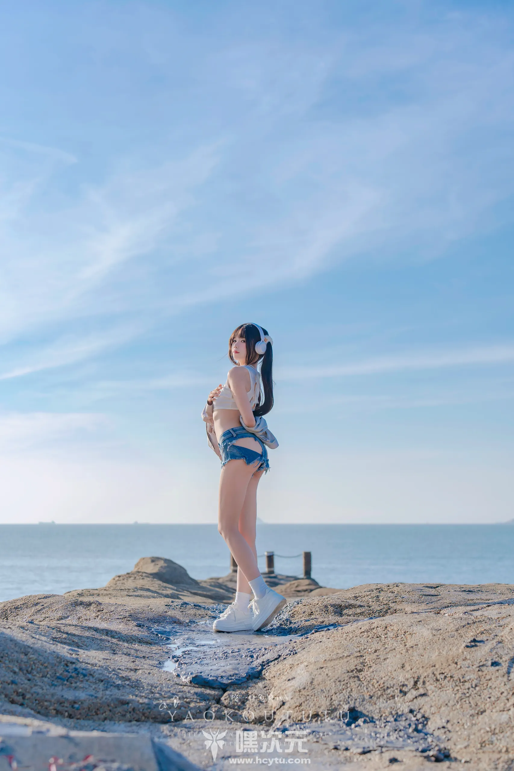 黏黏团子兔 海音旋律•Mr.Chu 美女写真图片-嘿次元