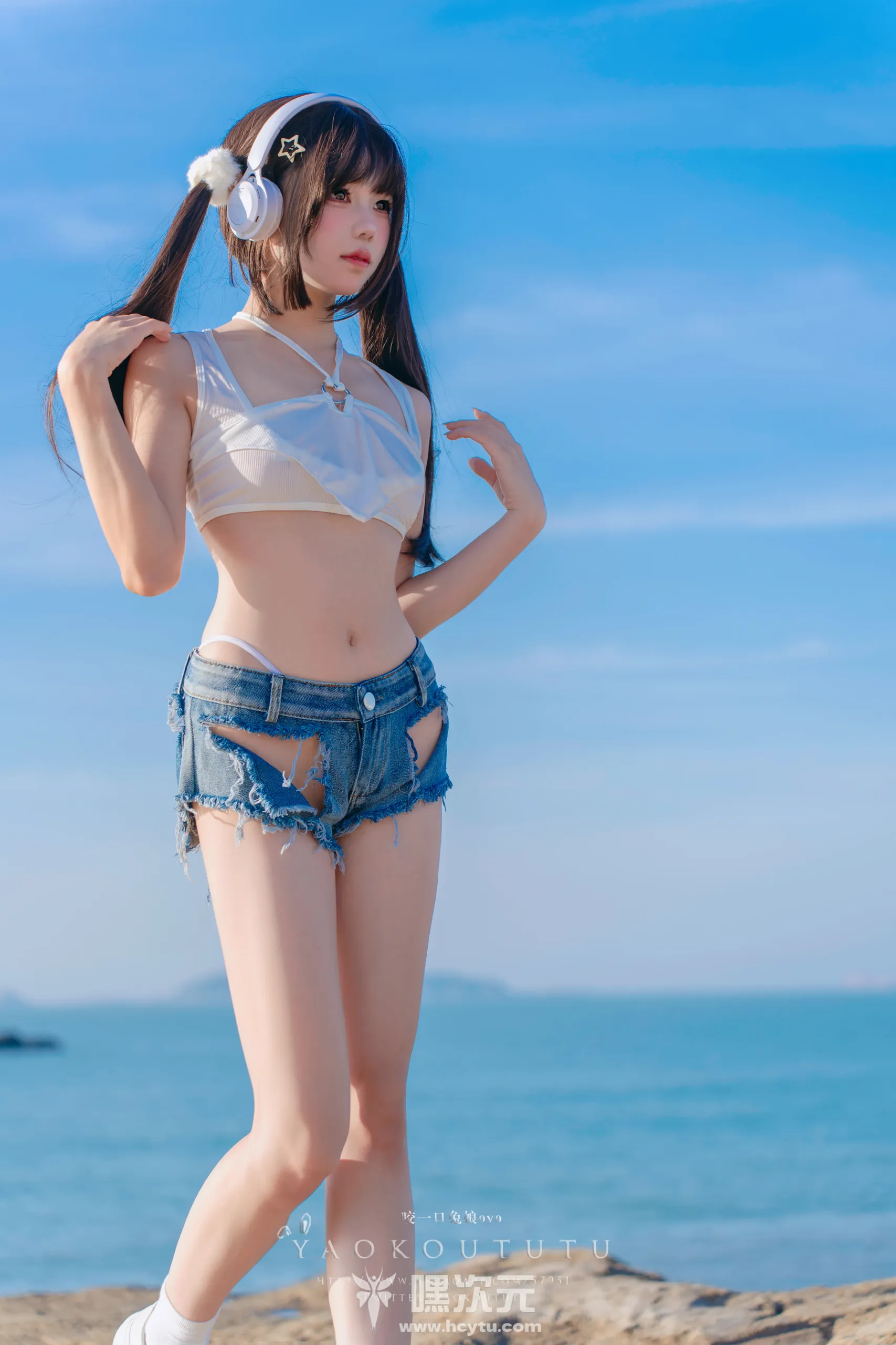 黏黏团子兔 海音旋律•Mr.Chu 美女写真图片欣赏
