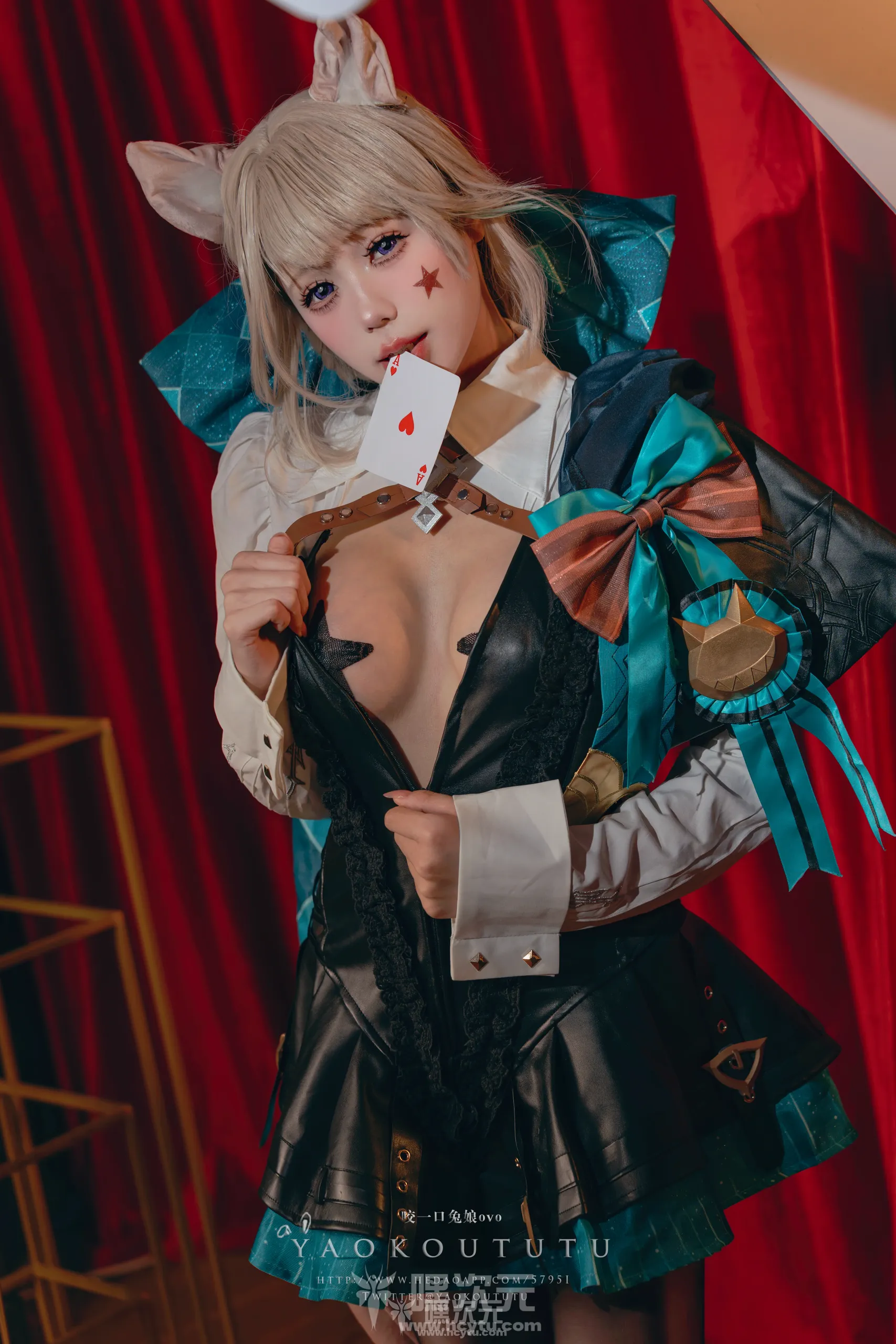 黏黏团子兔 『兔兔班车』No.4 琳妮特 美女写真图片在线欣赏九月最新订阅作品