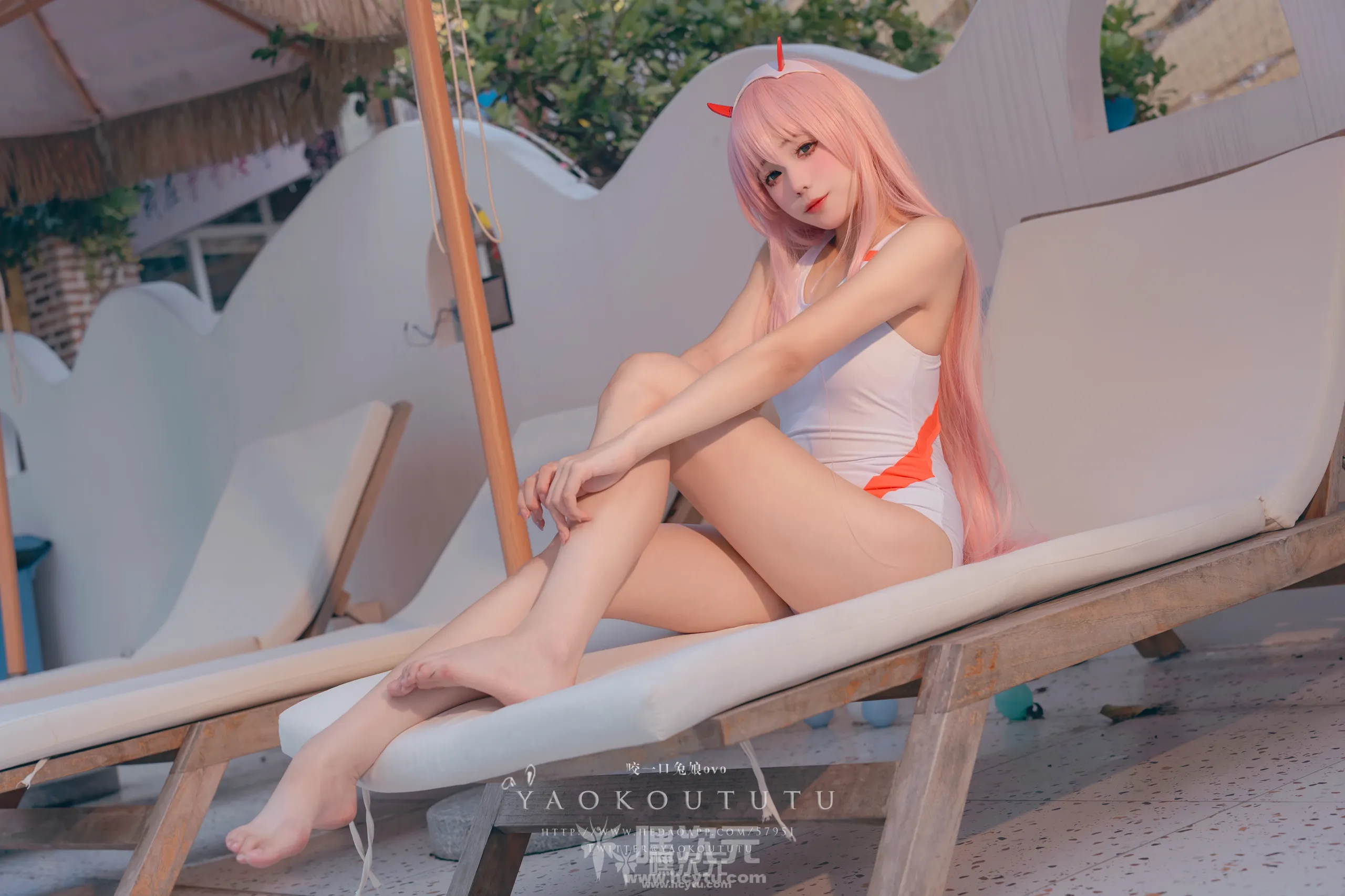 黏黏团子兔 国家队02泳装&Pretty 美女写真图片-嘿次元