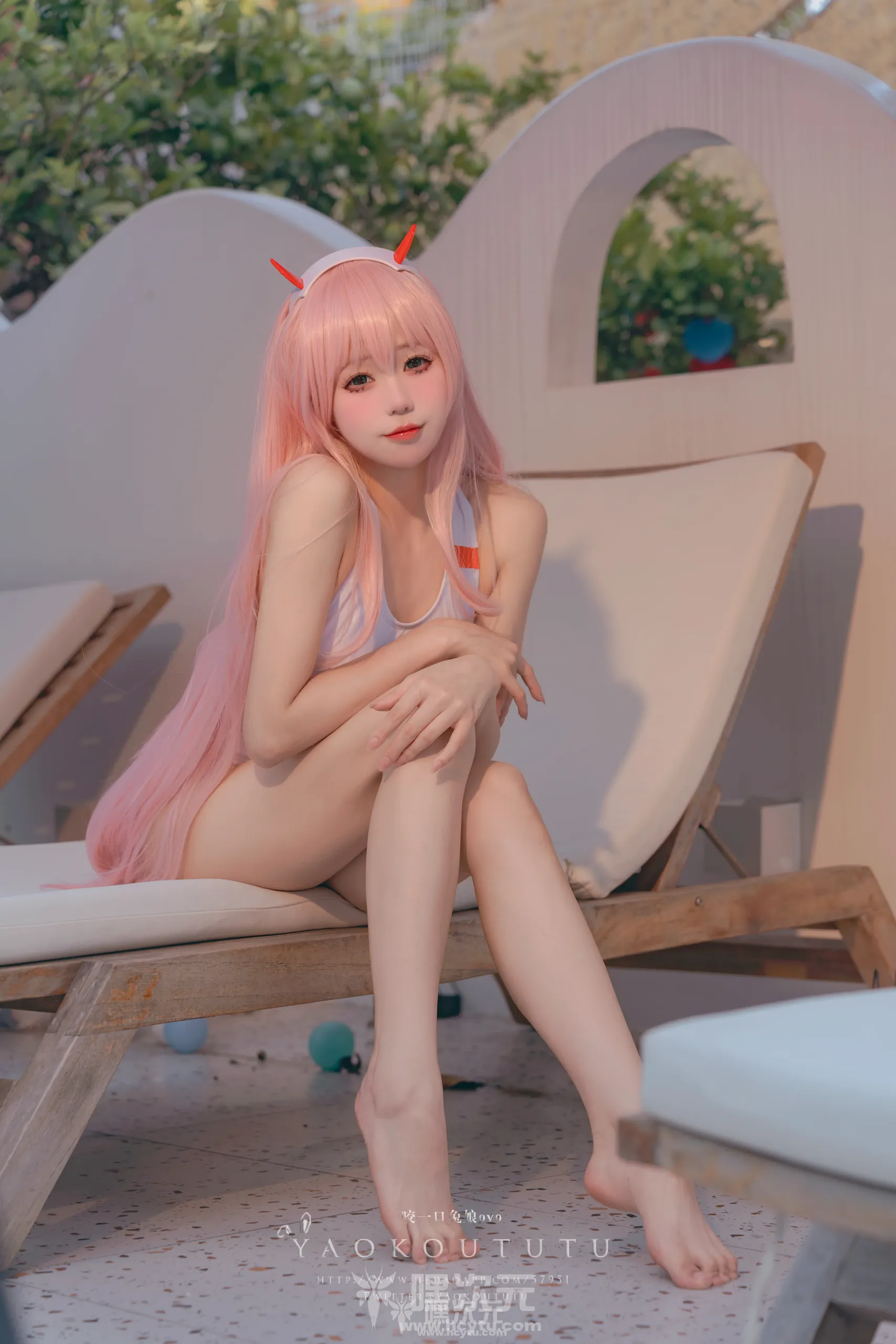 黏黏团子兔 国家队02泳装&Pretty 美女写真图片在线欣赏九月最新订阅作品