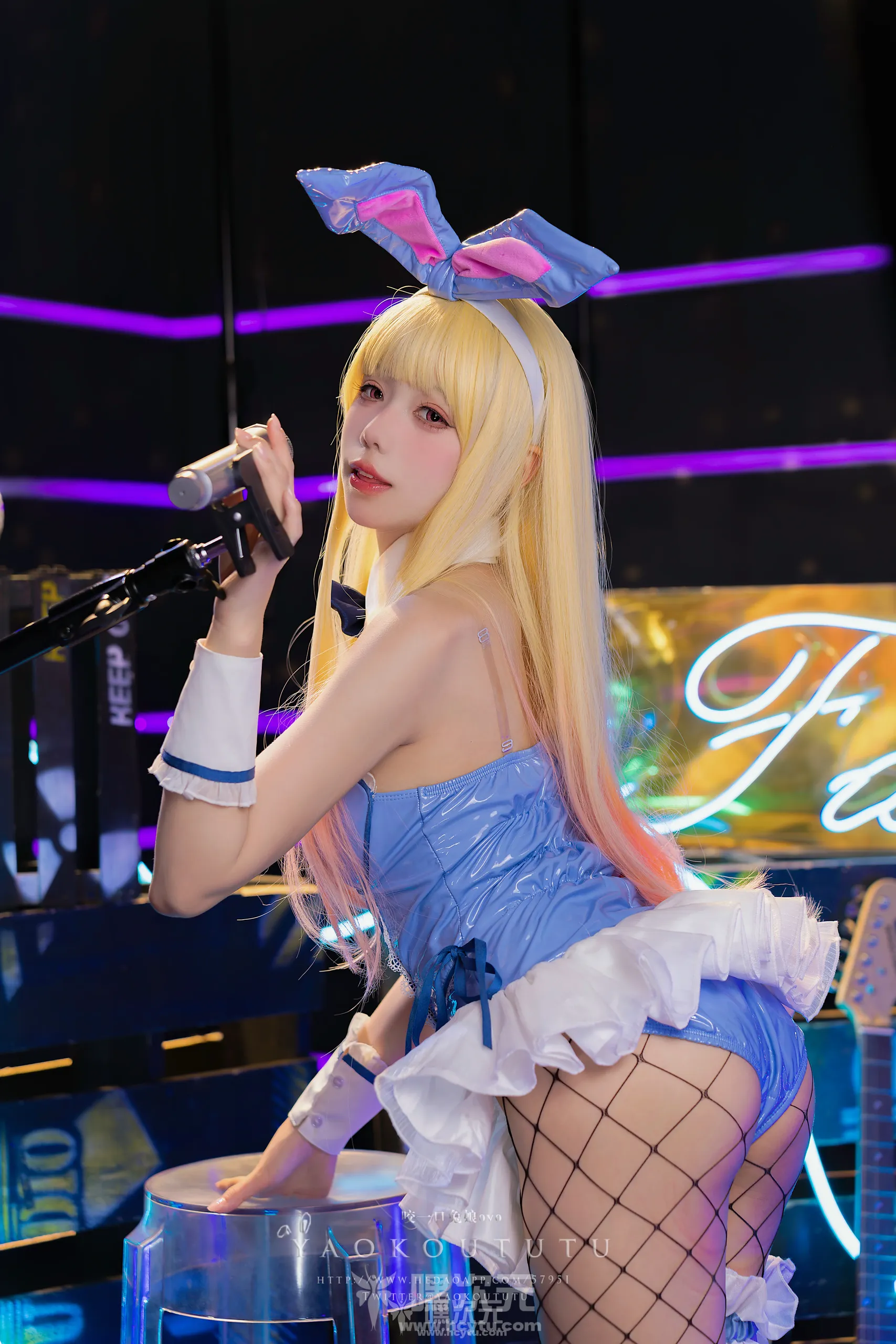 黏黏团子兔 喜多川兔女郎&Be My Poi 写真图片欣赏十月订阅