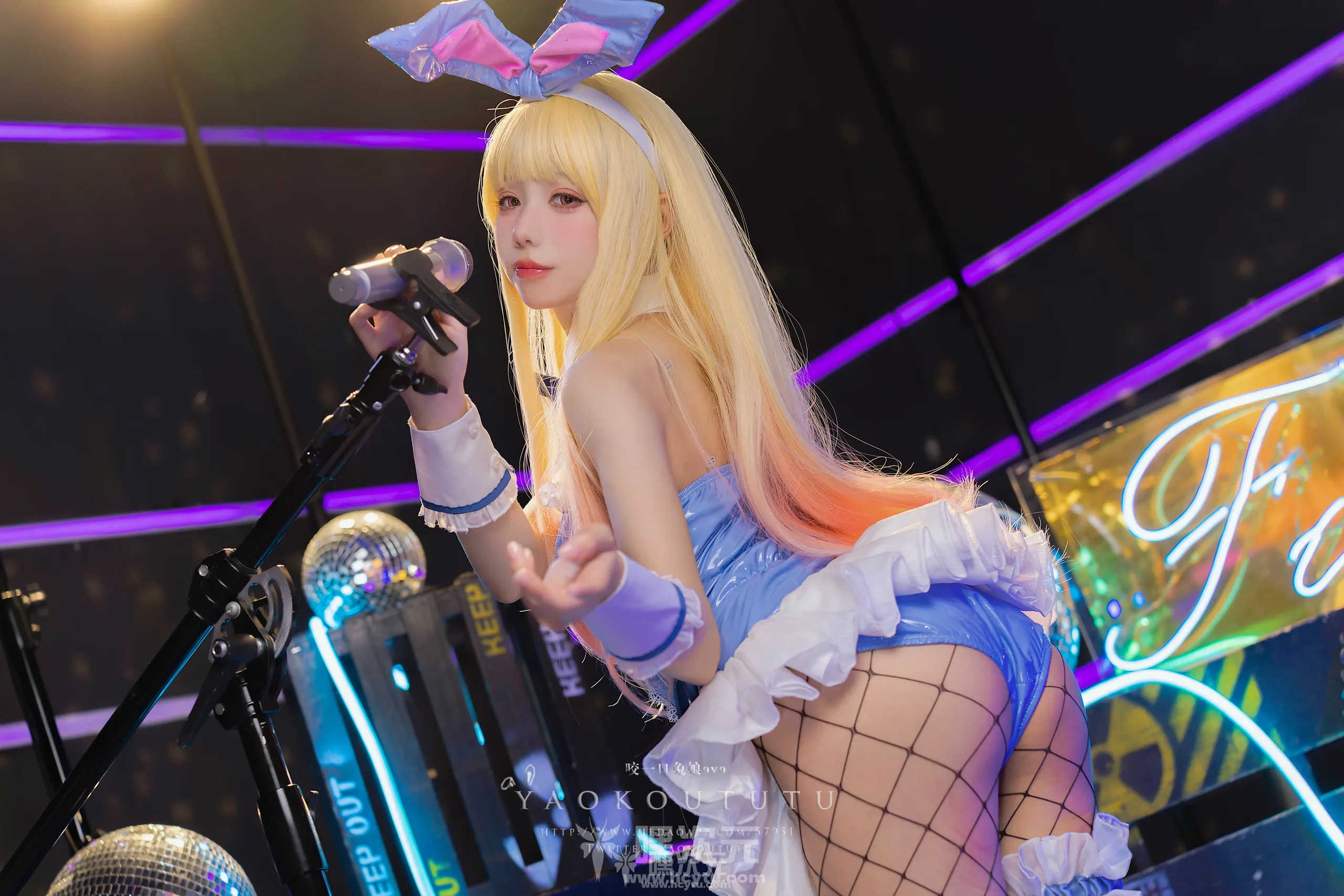 黏黏团子兔 喜多川兔女郎&Be My Poi 写真图片欣赏十月订阅
